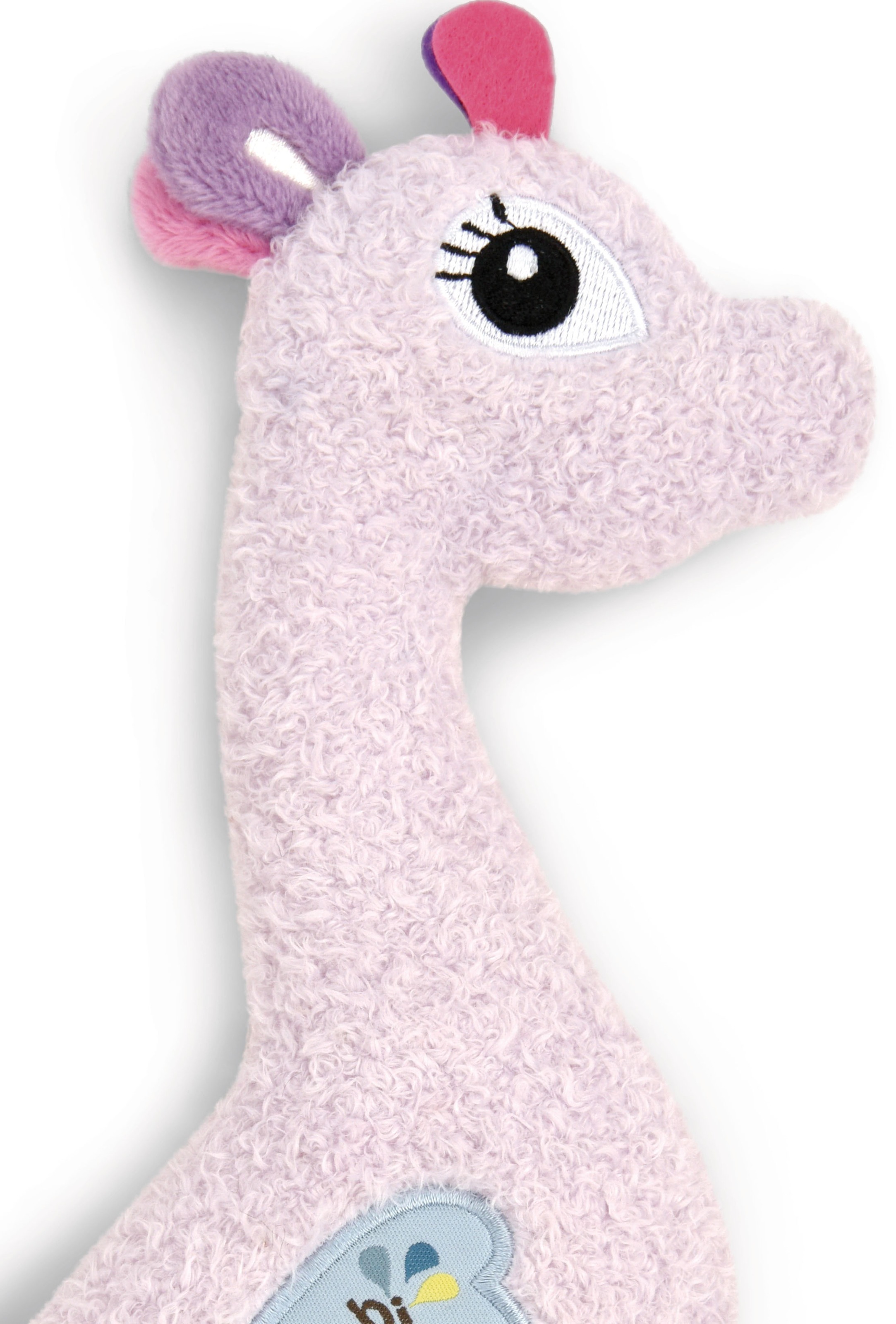 Nici Greifspielzeug »Activity-Schmusetier, My first NICI, 2D Giraffe Sasuma, 20 cm«, mit Rassel