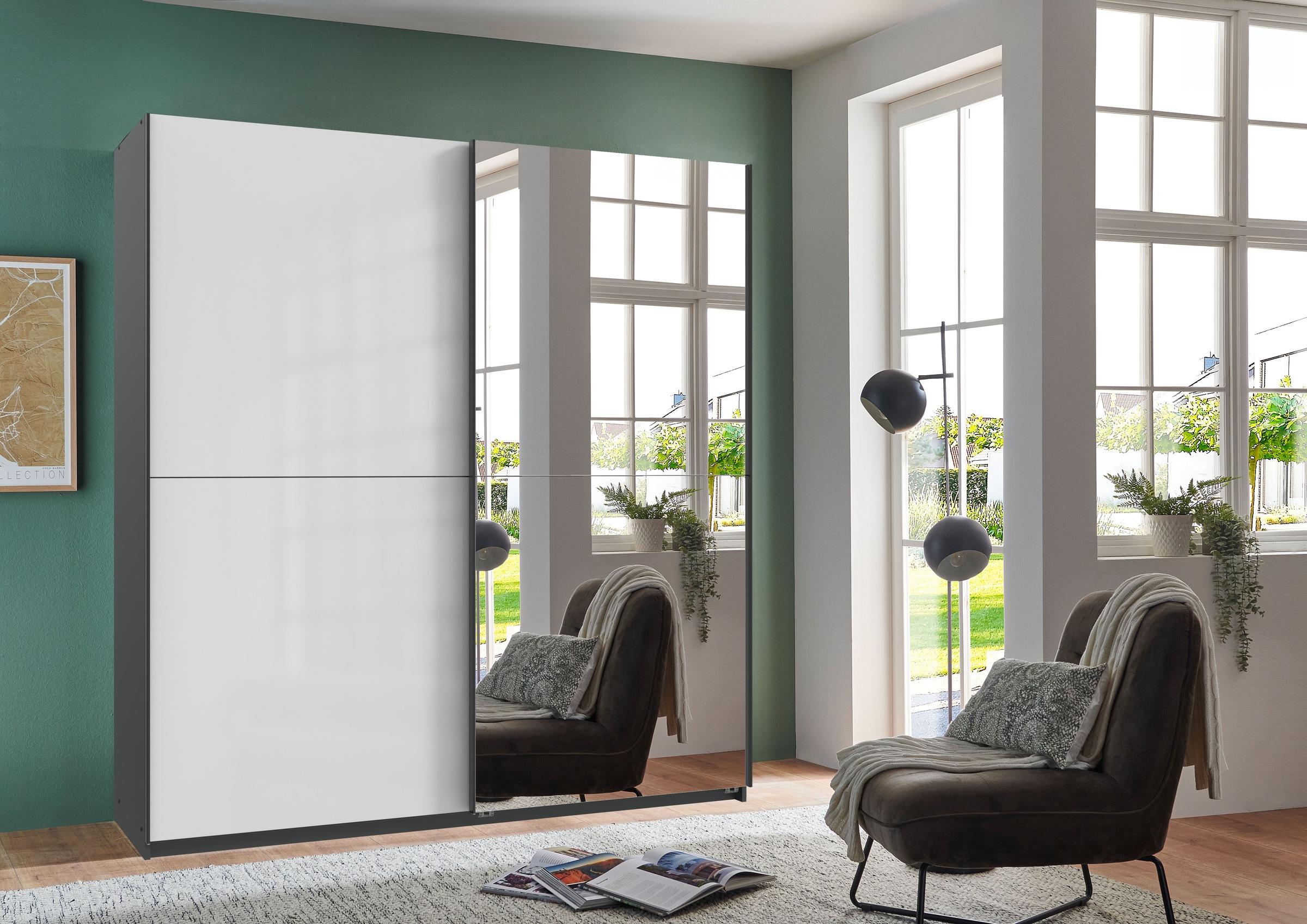 Wimex Kleiderschrank "Mugano, B/T/H 135 oder 180/65/198cm, Made in Germany" günstig online kaufen