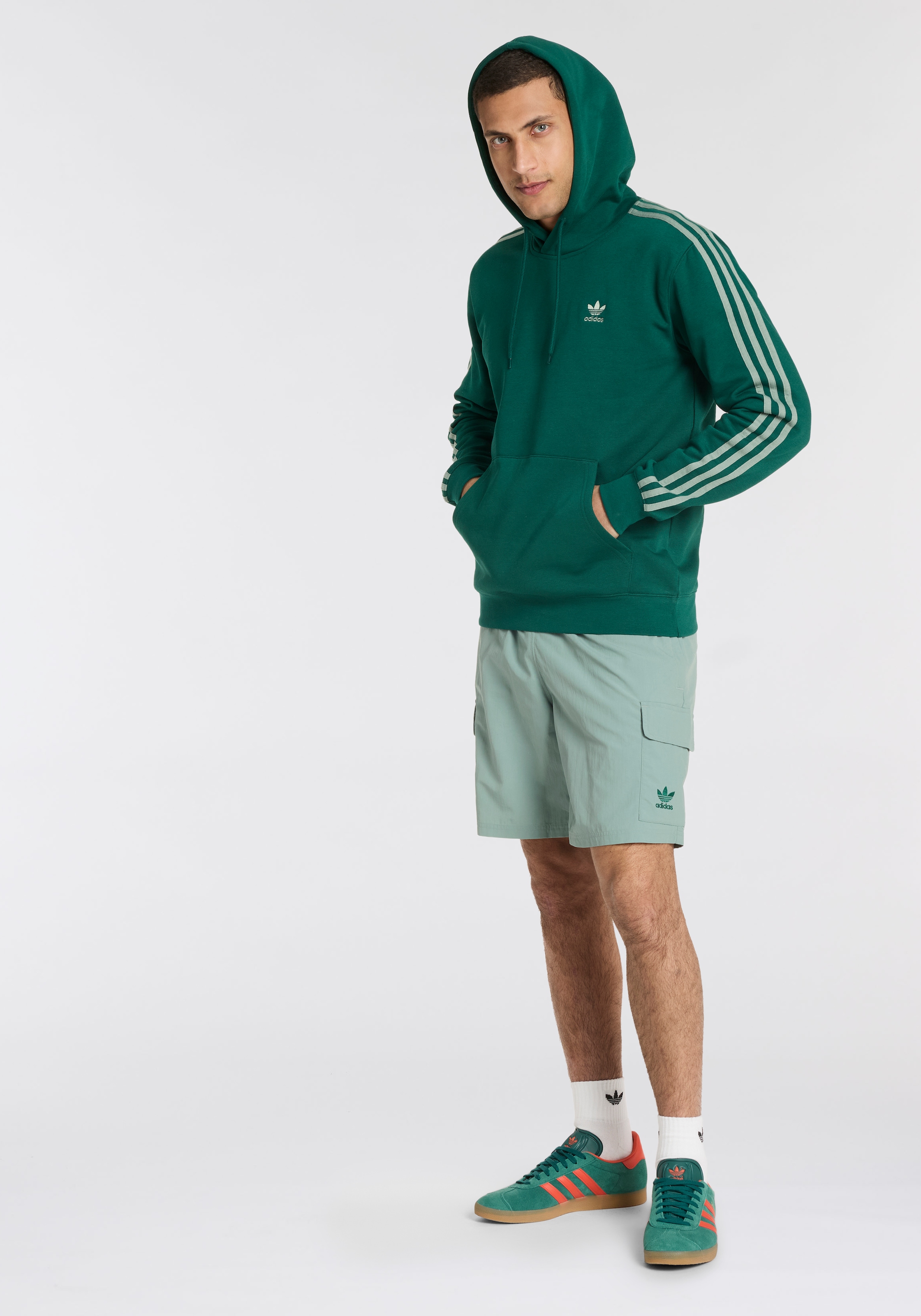 adidas Originals Kapuzensweatshirt »3-STRIPES HOODY«