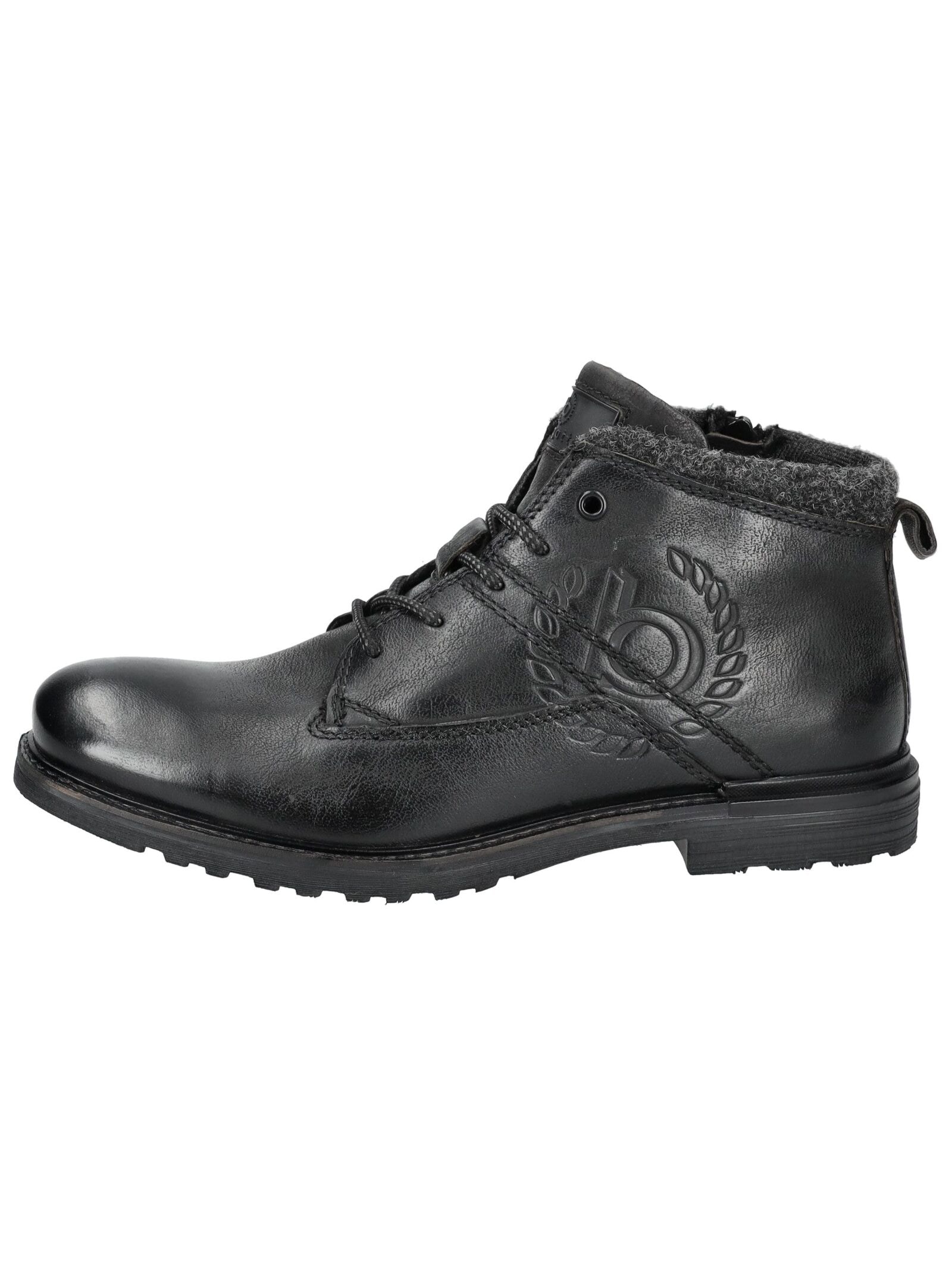 bugatti Schnürstiefelette »bugatti Stiefelette Leder«