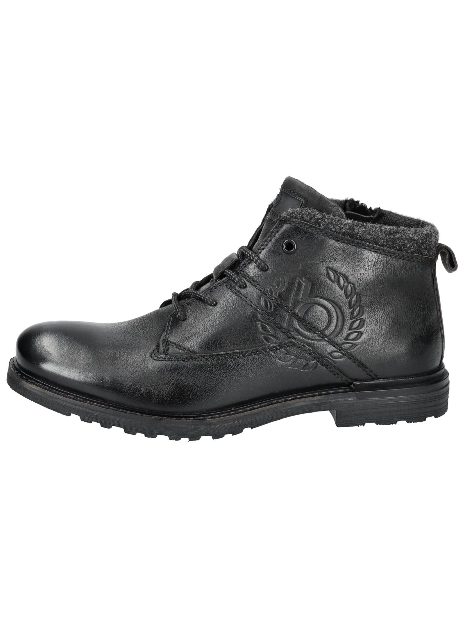 bugatti Stiefelette "bugatti Stiefelette Leder/Textil" günstig online kaufen