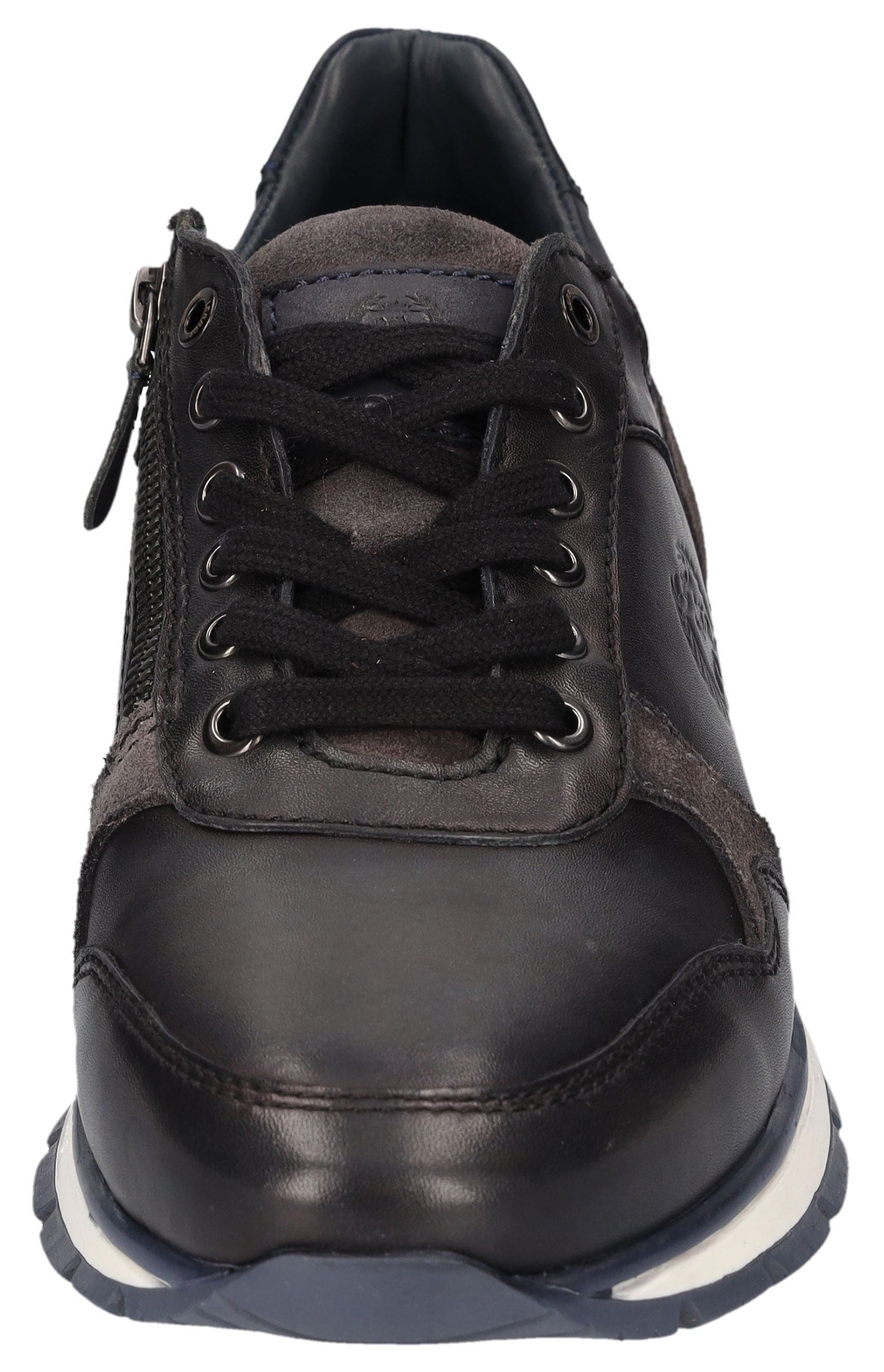 LERROS Sneaker, mit Reißverschluss, Schnürschuh, Freizeitschuh, Halbschuh