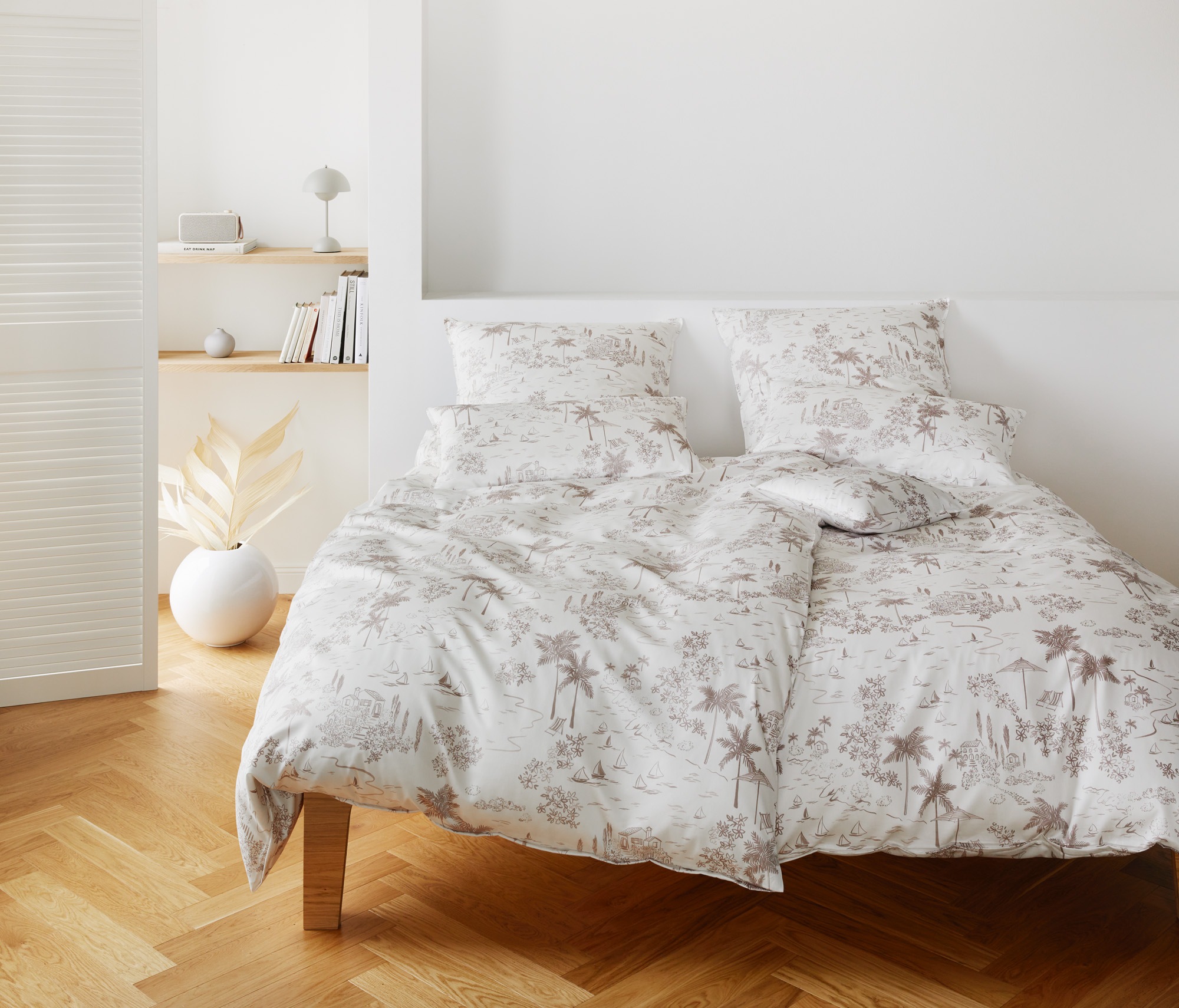 Elegante Bettwäsche "Positano" 2 Stk. angenehmes Hautgefühl günstig online kaufen