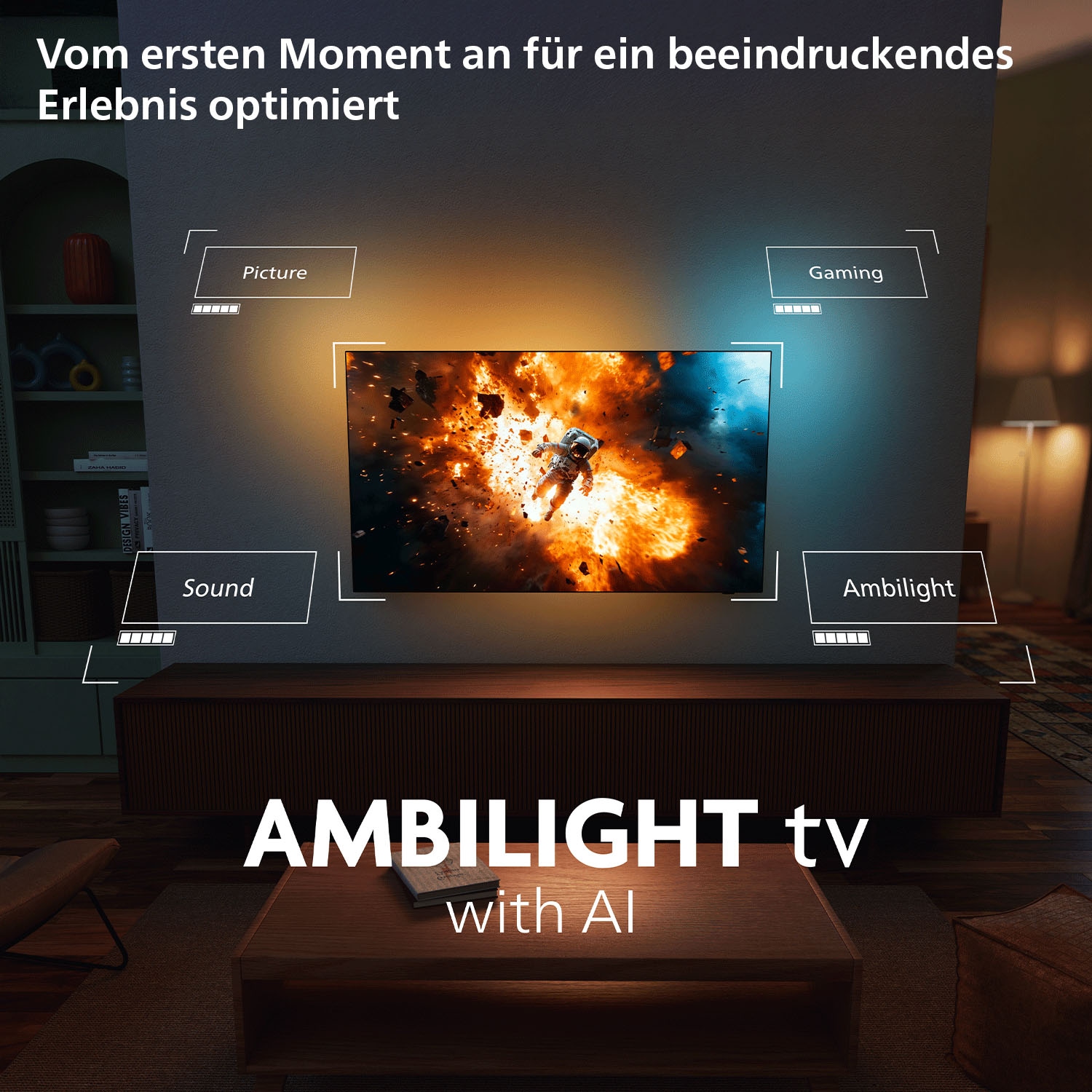 Philips OLED-Fernseher »65OLED951/12« 164 cm/65 ″ Smart-TV