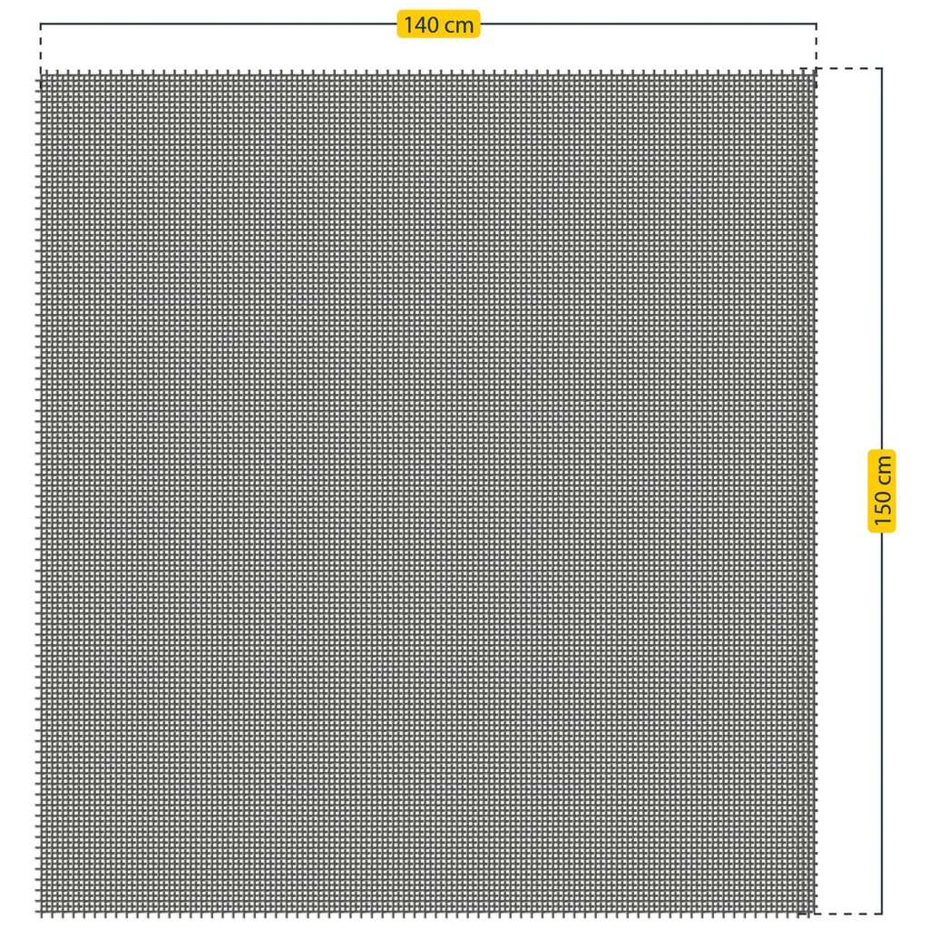 SCHELLENBERG Pollenschutzgitter »Pollenschutzgitter und Fliegengitter Minirolle«, anthrazit, 140 x 150 cm