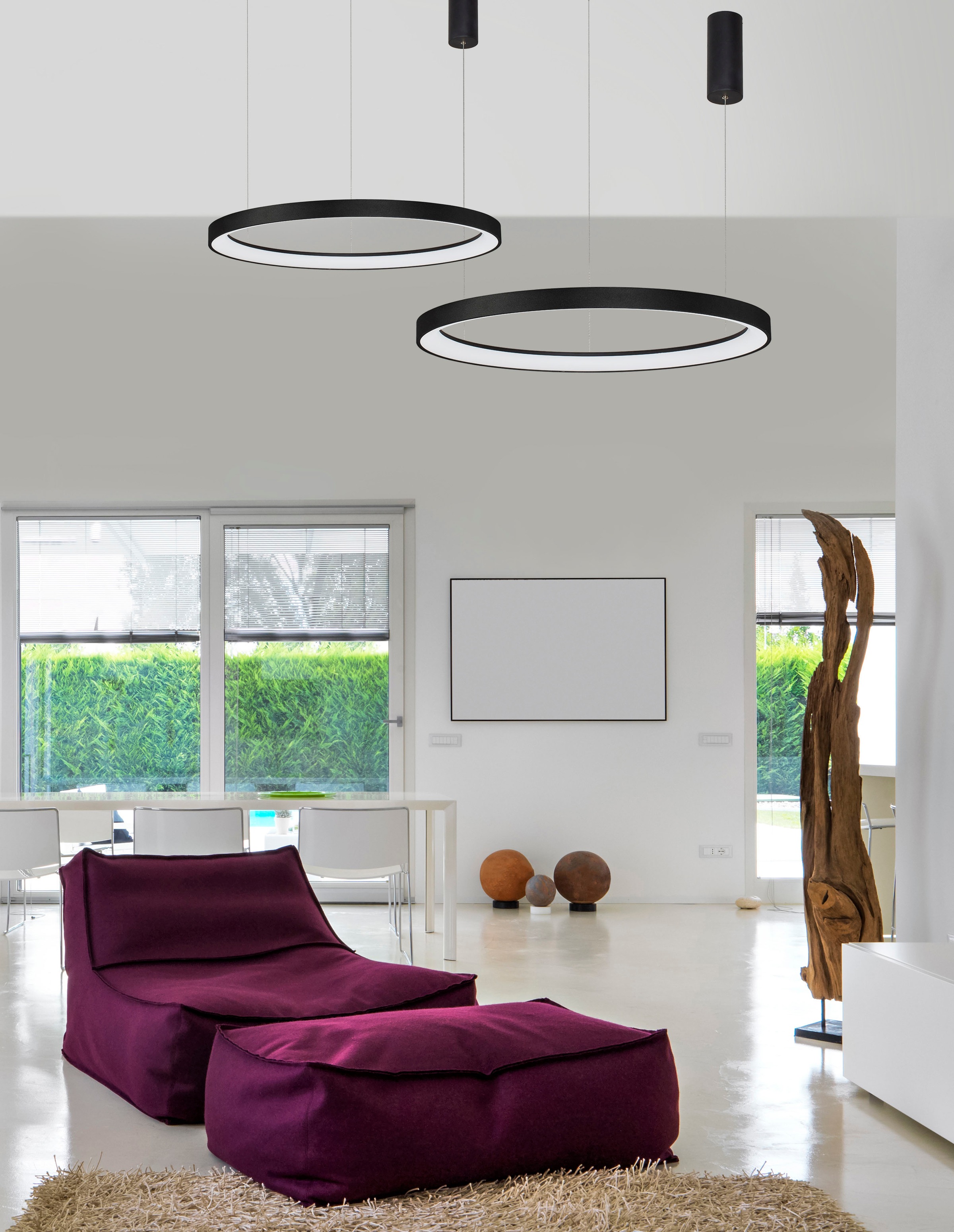 Nova Luce LED-Hängeleuchte »PERTINO«, 1 flammig, Leuchtmittel LED-Modul | LED fest integriert
