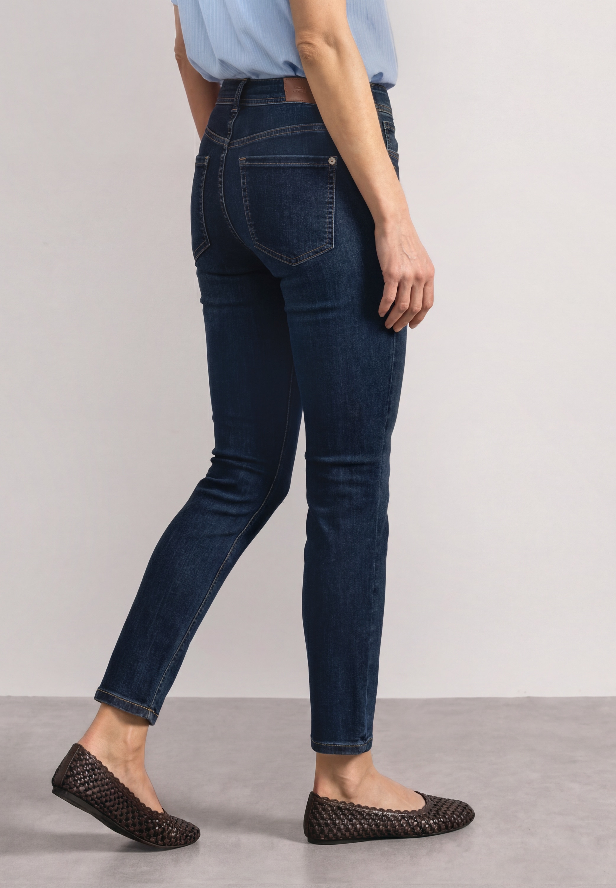 STREET ONE Slim-fit-Jeans Middle Waist