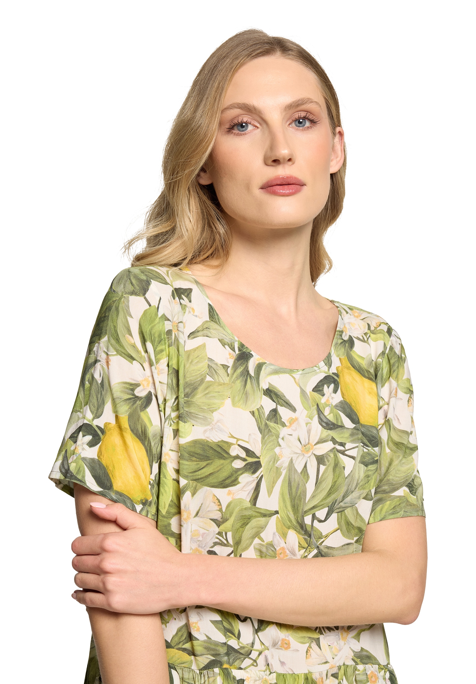 Cartoon Druckkleid »Damen mit Eingrifftaschen« Eingrifftaschen