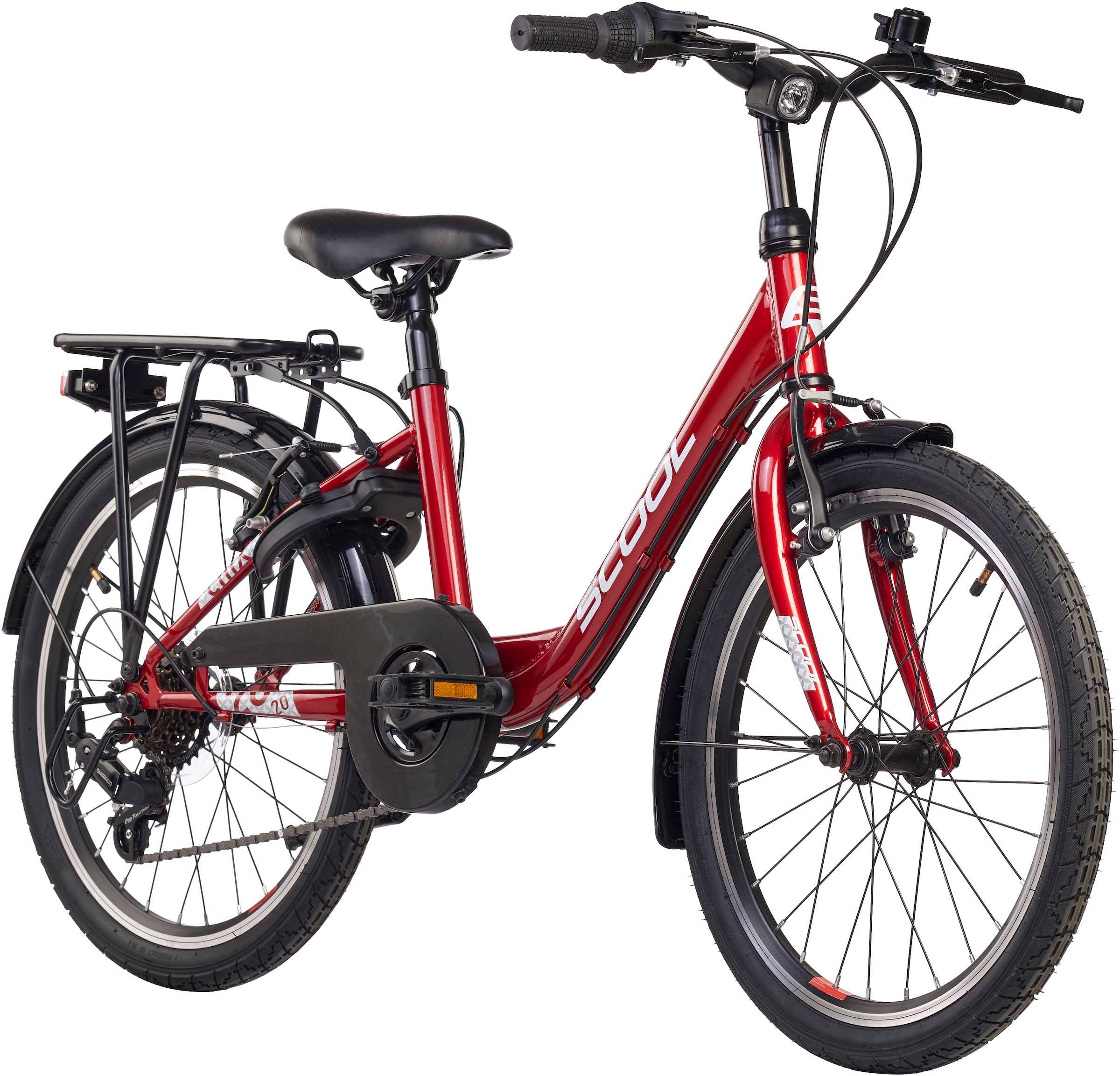 S’COOL Kinderfahrrad »S'COOL chiX«, 6 Gang, Shimano, Kettenschaltung