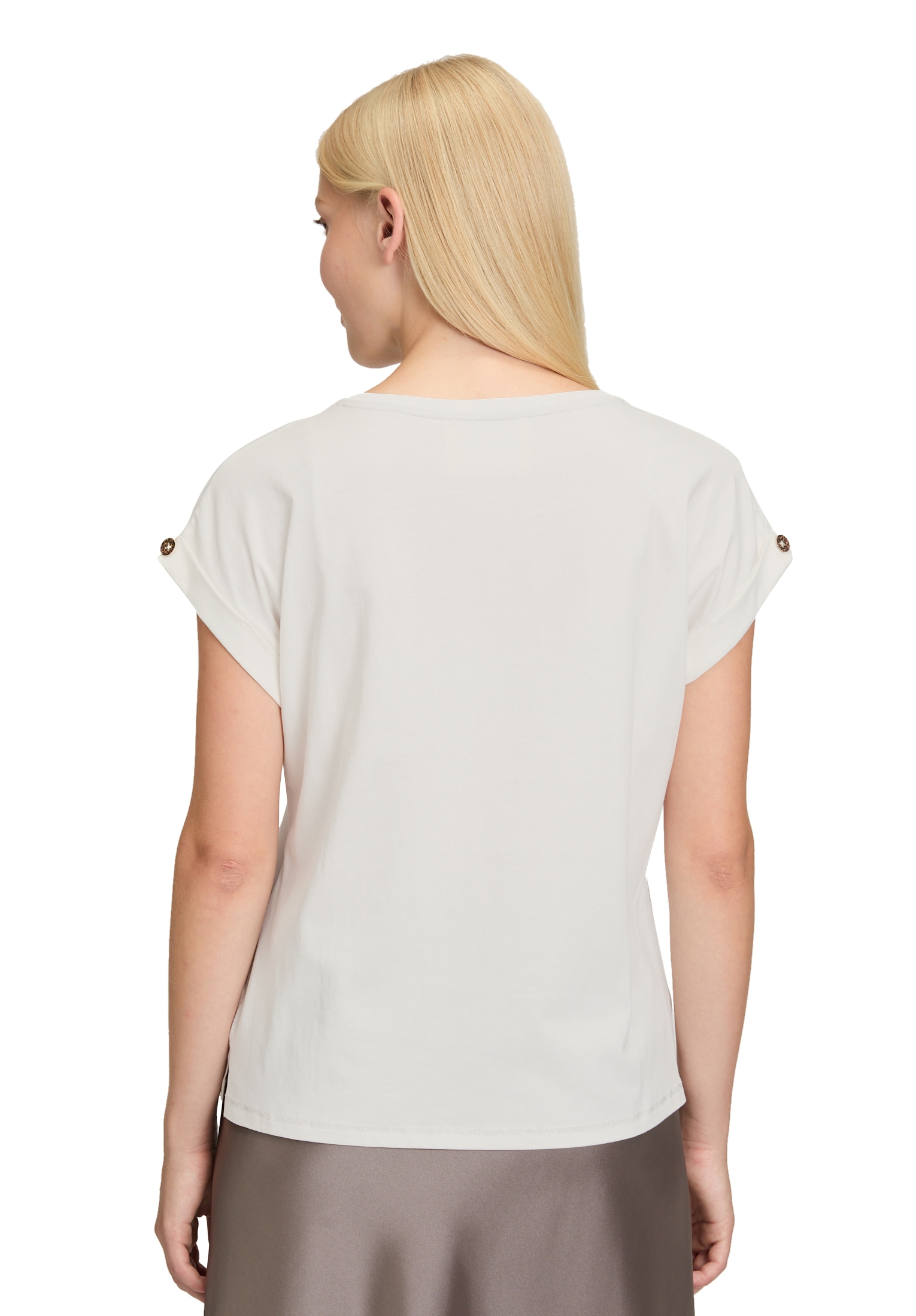 Cartoon Kurzarmshirt »Cartoon Damen Printshirt mit Ärmelaufschlag«, (1 tlg.)