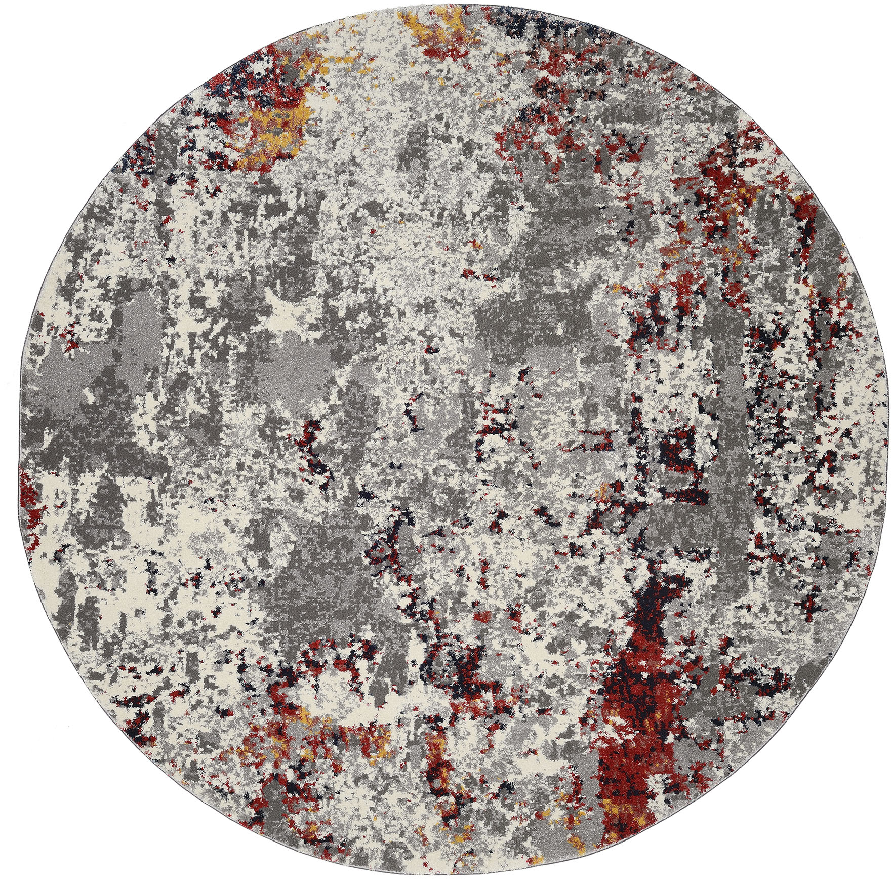 Thumbnail - OCI DIE TEPPICHMARKE Teppich "HIGH & LOW EIGHT", rund, 20 mm Höhe