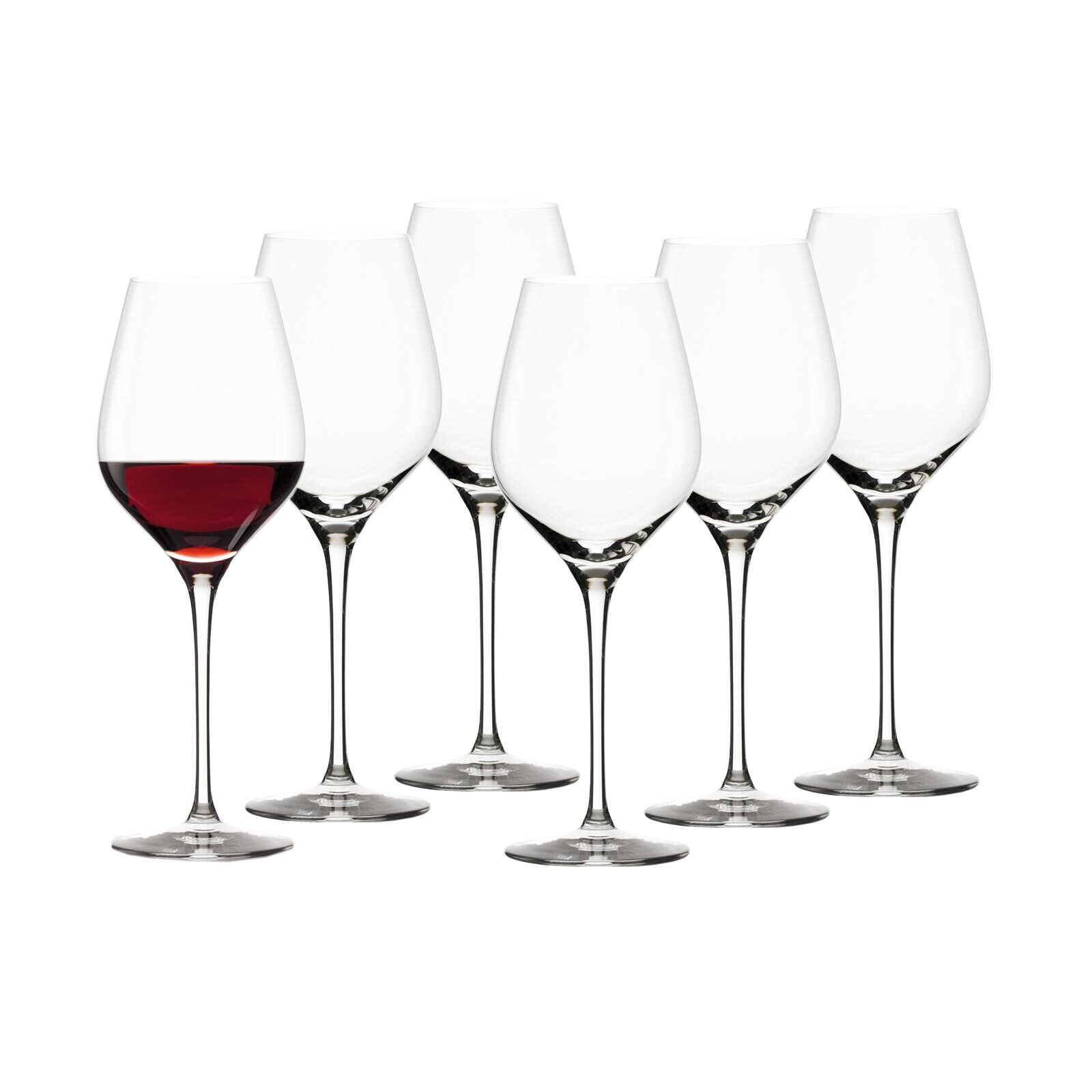 Stölzle Rotweinglas "Rotweinkelche Exqusit (Royal) 480 Ml 6er Set Transparent"