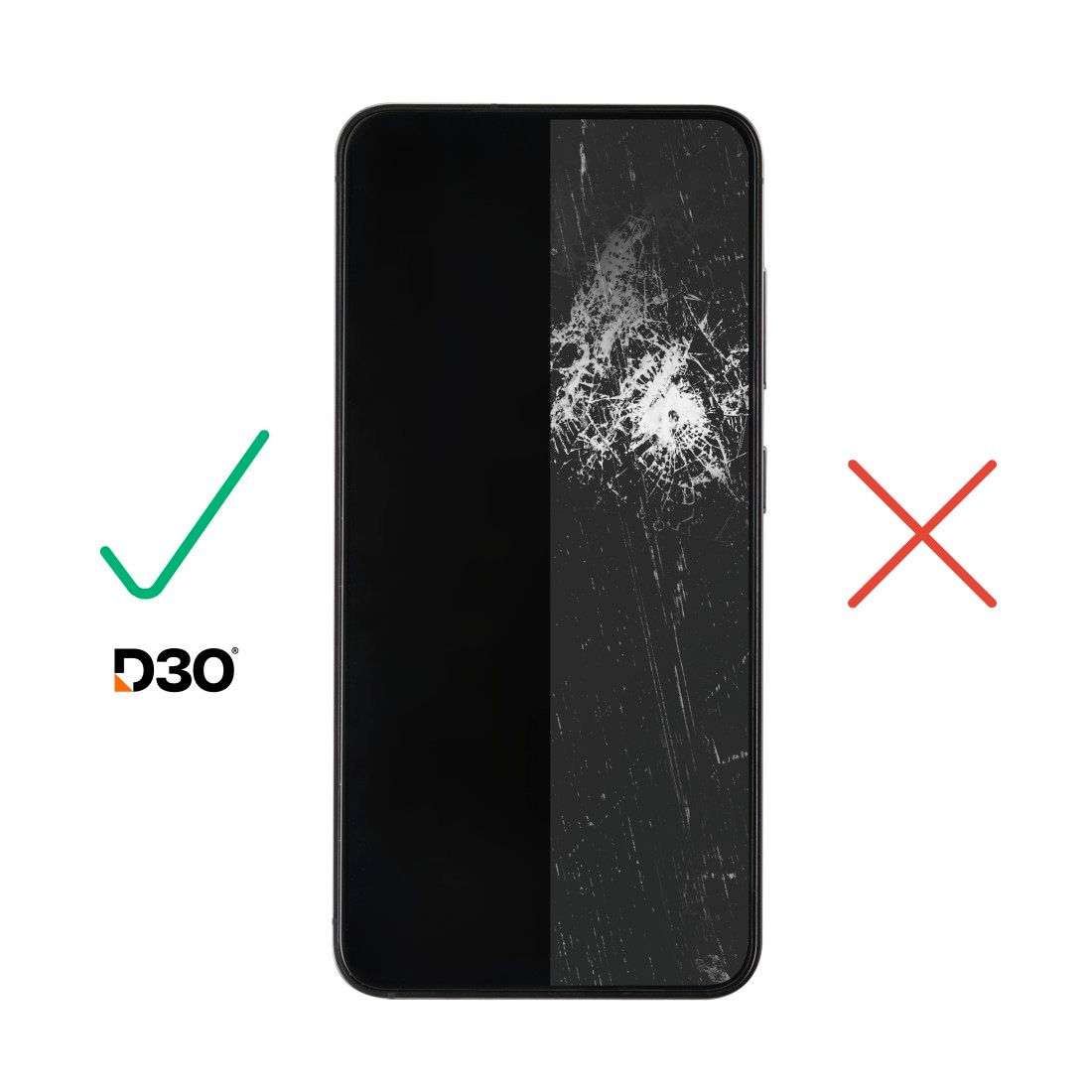 Hama Displayschutzglas »Displayschutz f. Galaxy S25 Ultra (Panzerglasfolie, D3O, Montagehilfe)«, für Samsung Galaxy S25 Ultra