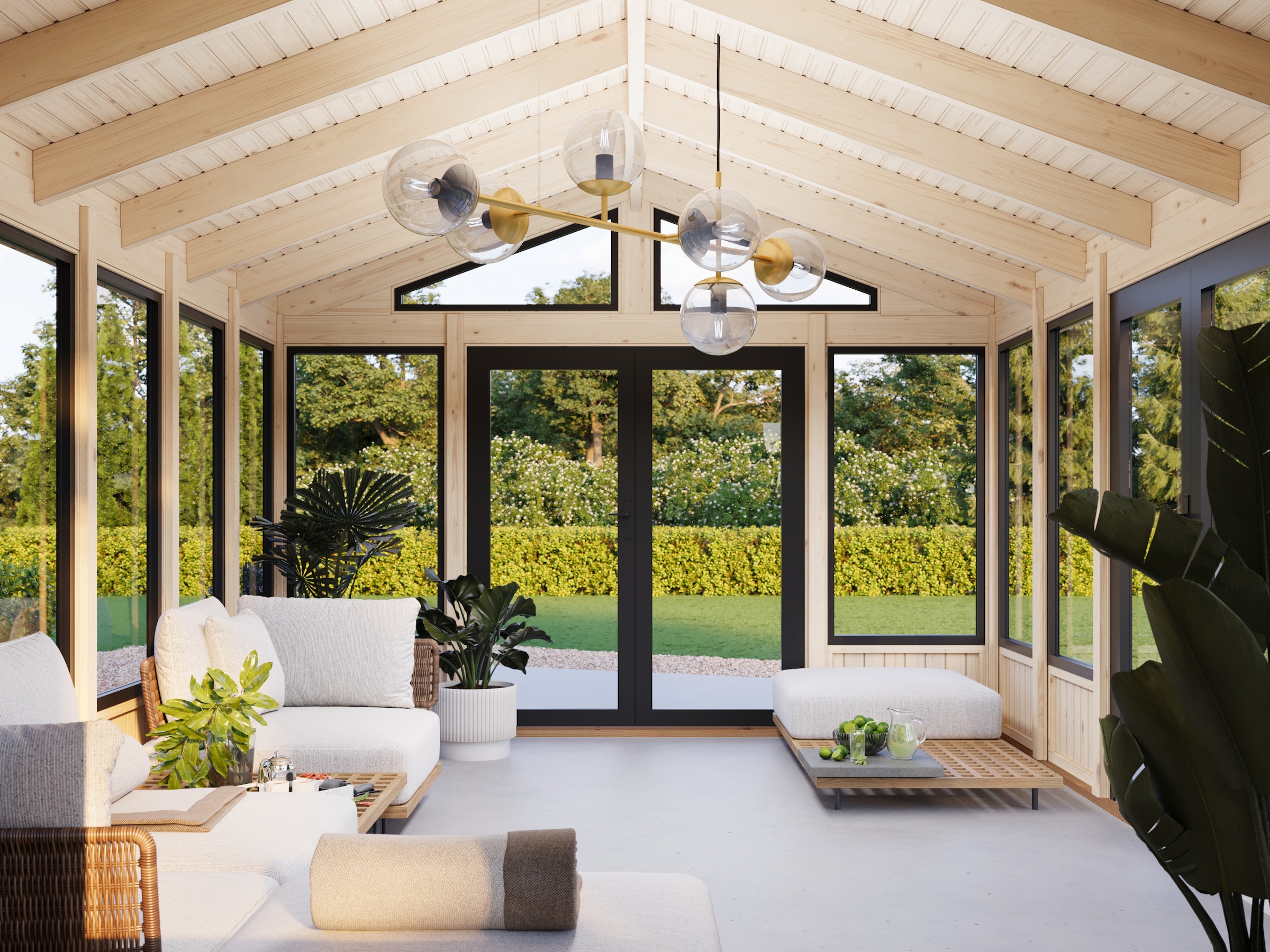 Palmako Holzpavillon »Isabella« BxTxH: 465x661x315 cm