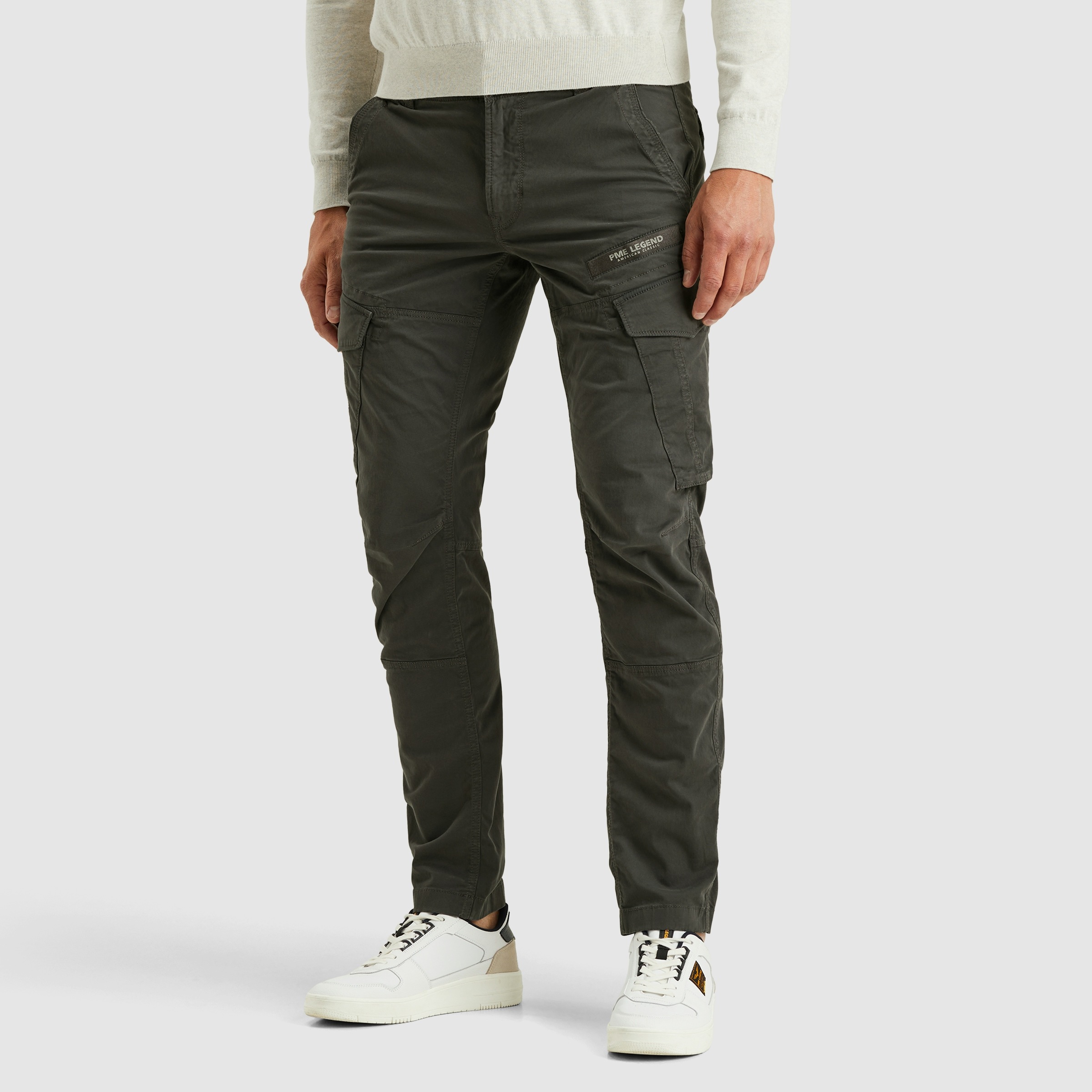 PME Legend Herren Cargohose NORDROP CARGO STRETCH TWILL - Tapered Fit günstig online kaufen