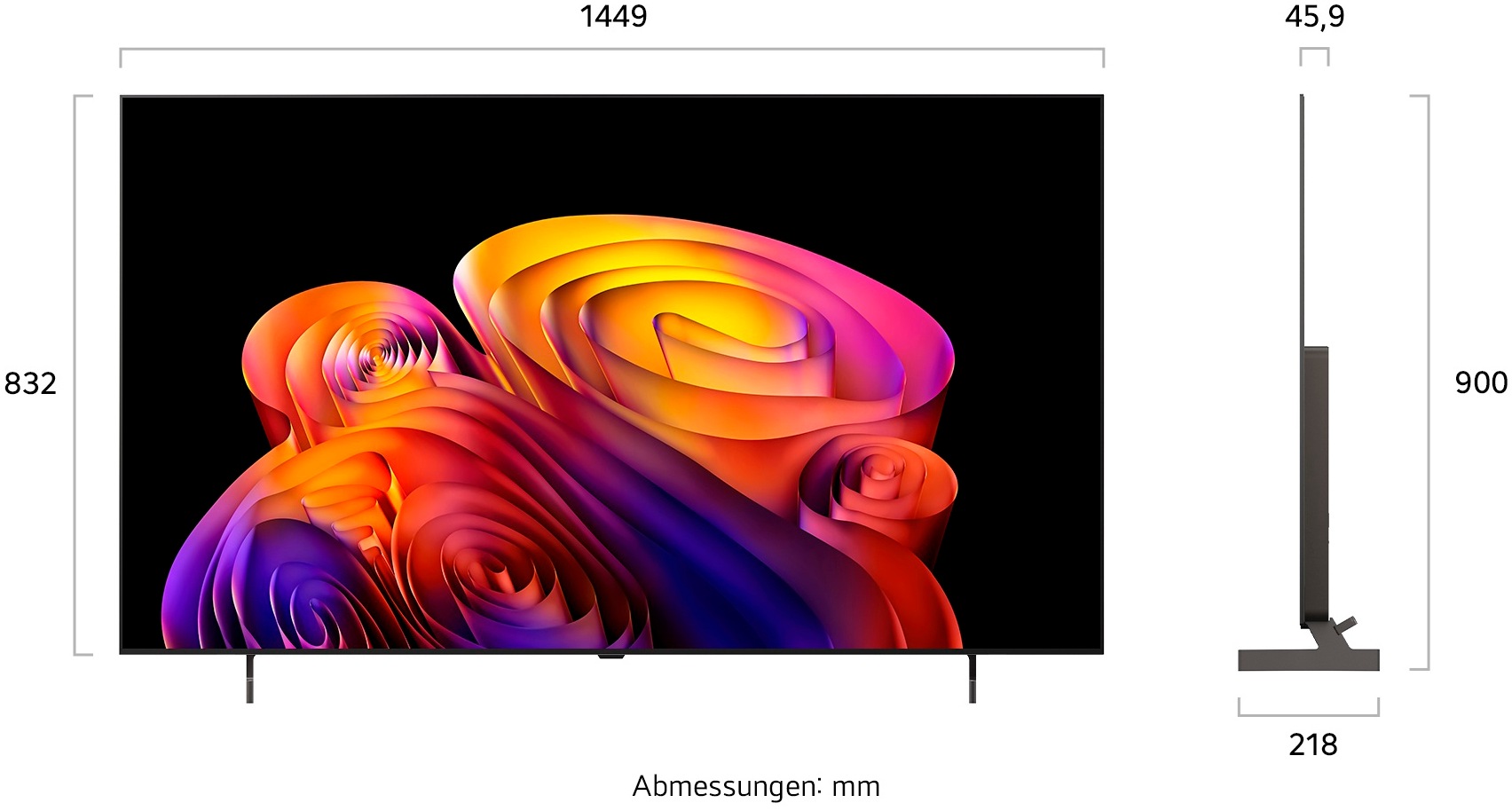 LG OLED-Fernseher »OLED65B6ELC« 164 cm/65 ″ Smart-TV