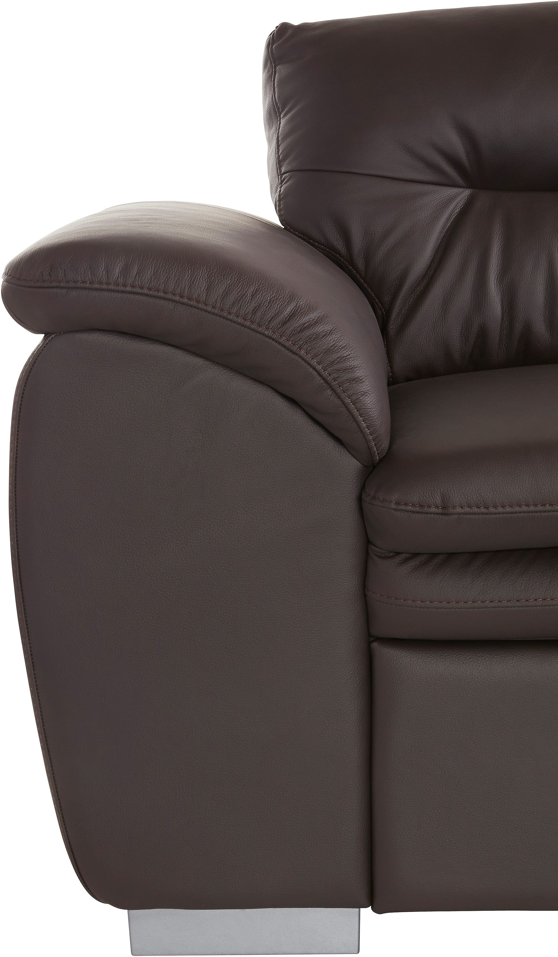 COTTA Ecksofa »Leandra L-Form«, wahlweise mit Bettfunktion & Bettkasten