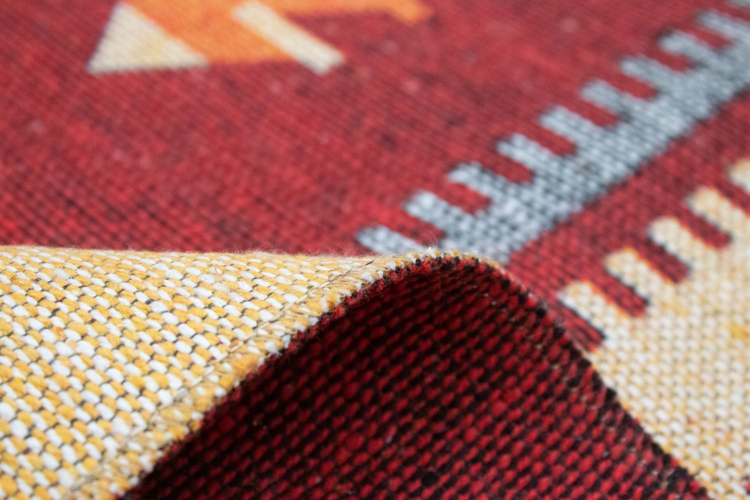 morgenland Wollteppich »Kelim Teppich - Trendy »Ariz« Rechteckig«, rechteckig, 0,5 mm Höhe, Flachgewebe