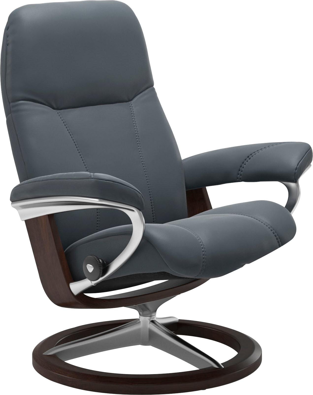Stressless "Consul" mit Signature Base, Größe M, Gestell Braun günstig online kaufen