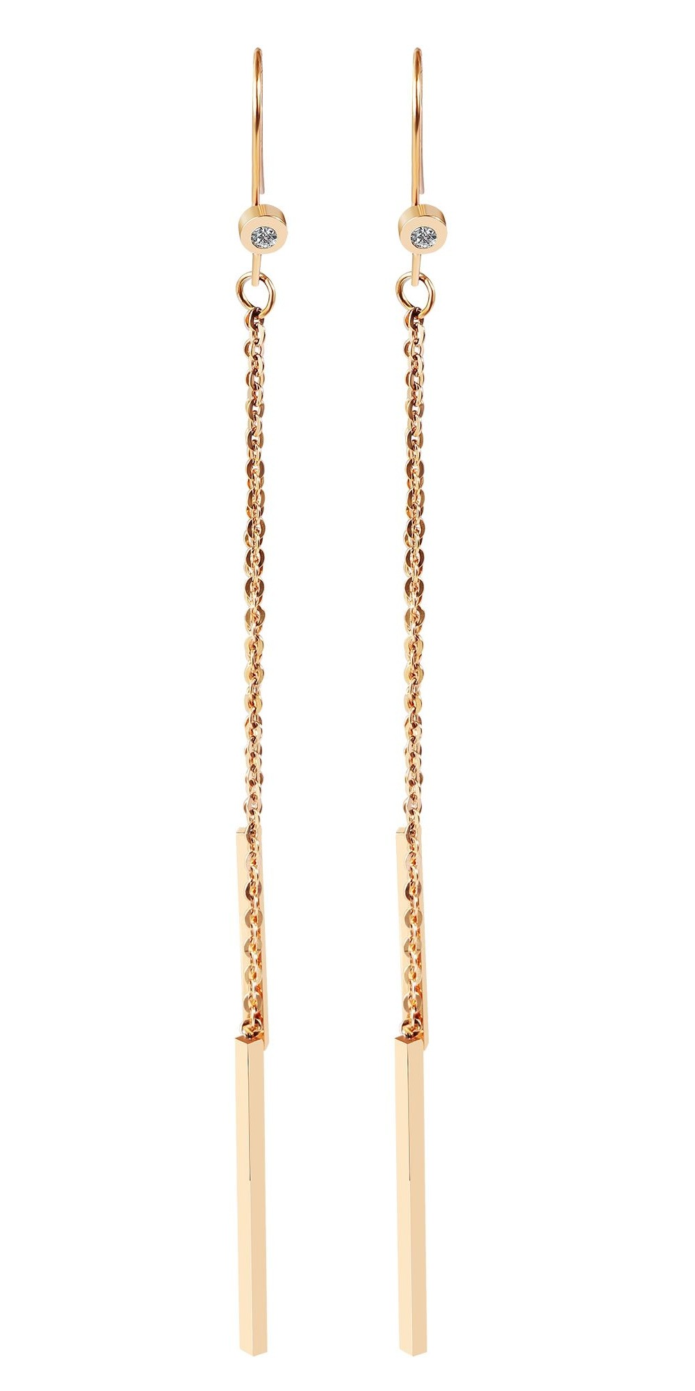 Adelia´s Paar Ohrhänger »Damen Ohrringe – Ohrhänger aus Edelstahl« Ideal als Geschenk zum Weihnachten