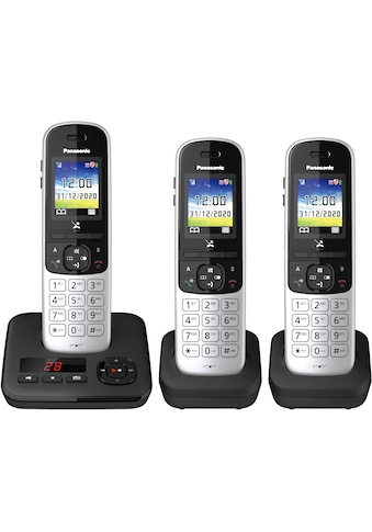 Panasonic Schnurloses DECT-Telefon »KX-TGH723 Tr...