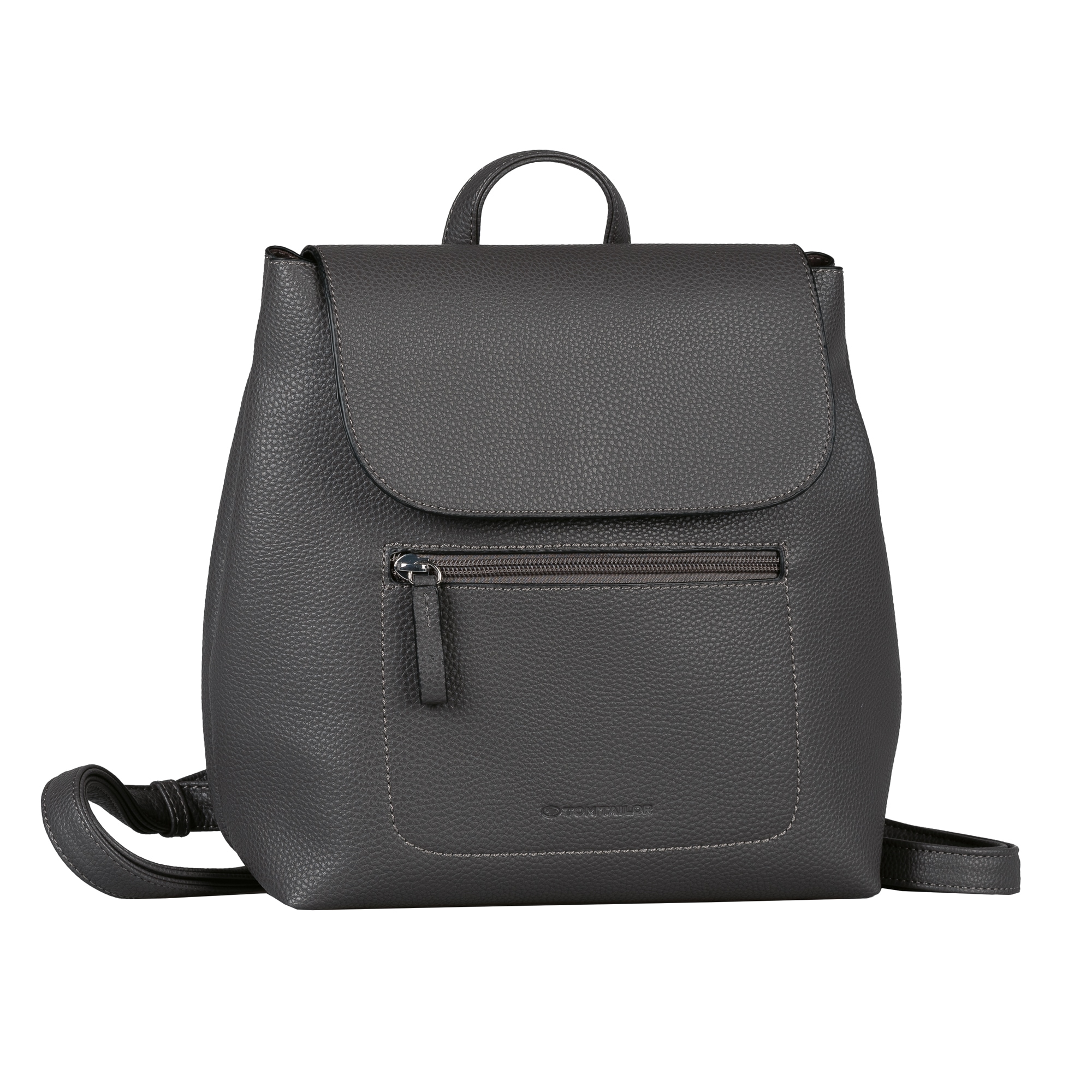TOM TAILOR Rucksack »Elis«, aus weich gekörntem Lederimitat auffällige Ziernaht und feinem Logo