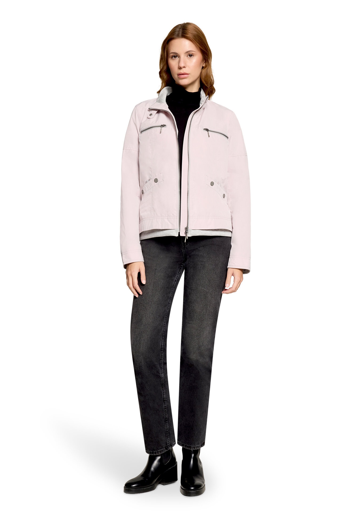 Amber & June Sommerjacke »Damen mit Stehkragen«