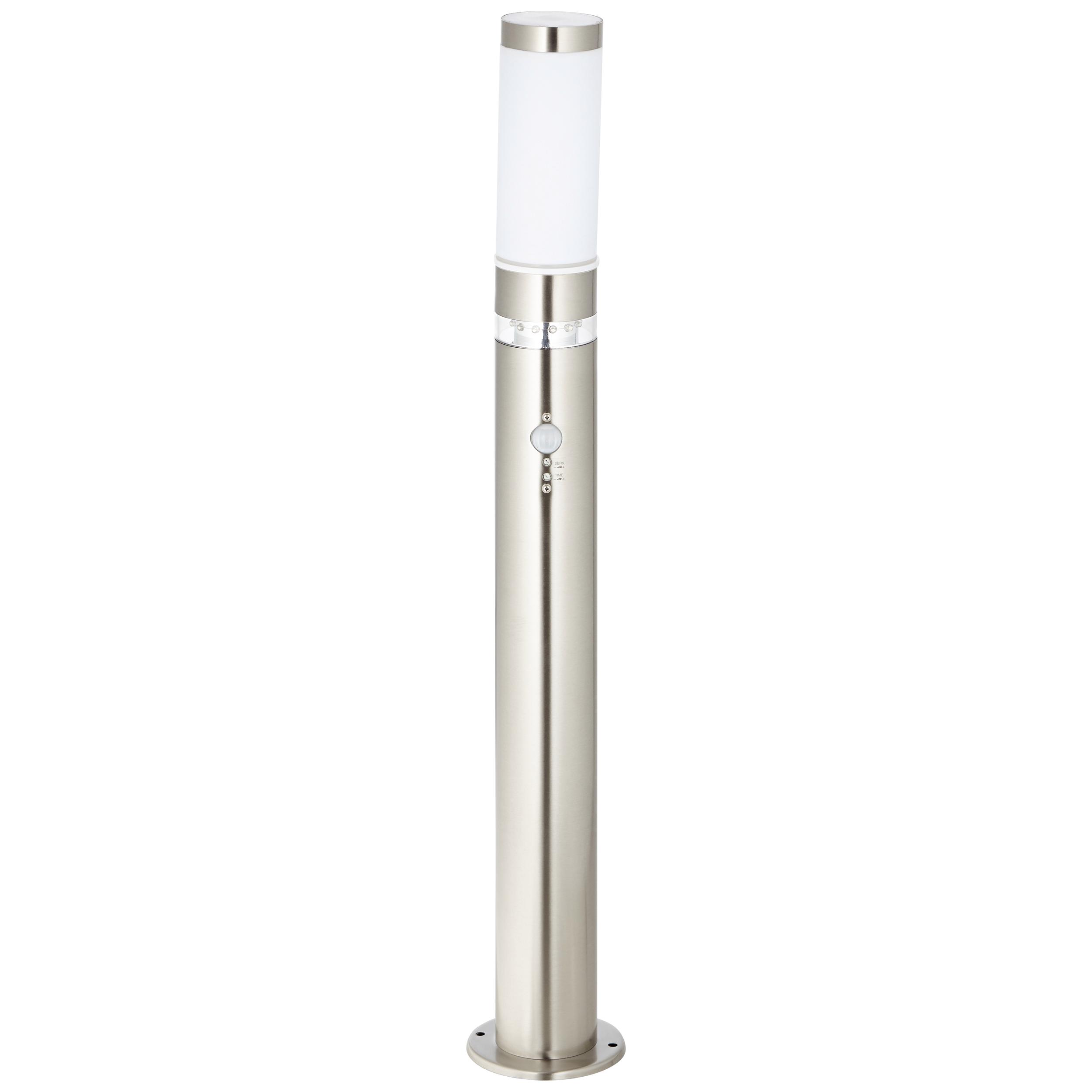 näve Stehlampe »White Line«, 1 flammig-flammig, E27 max. 40W, weiß/nickel,  Kunststoff/Metall, h: 150cm, d: 55cm | Sale bei BAUR