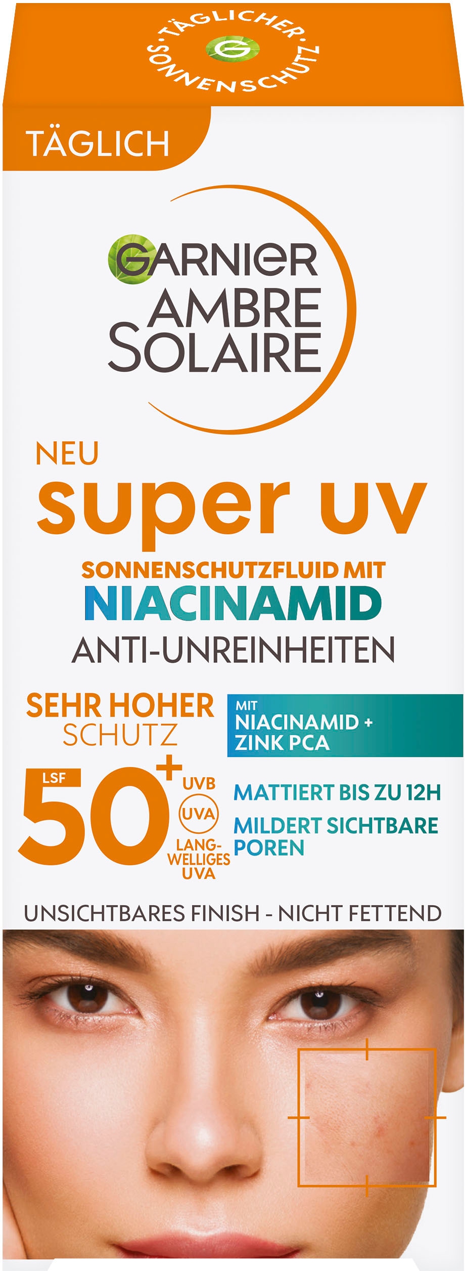 Sonnenschutzfluid »Garnier Sonnenschutzfluid Niacinamid LSF50+«
