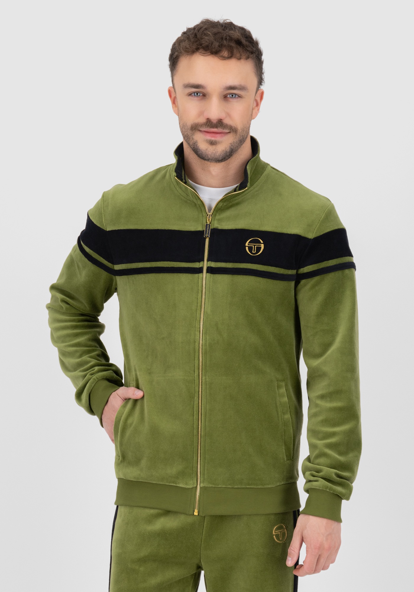 Sergio Tacchini Trainingsanzug "DAMARINDO VELOUR TS Herren" Trainingsanzug günstig online kaufen