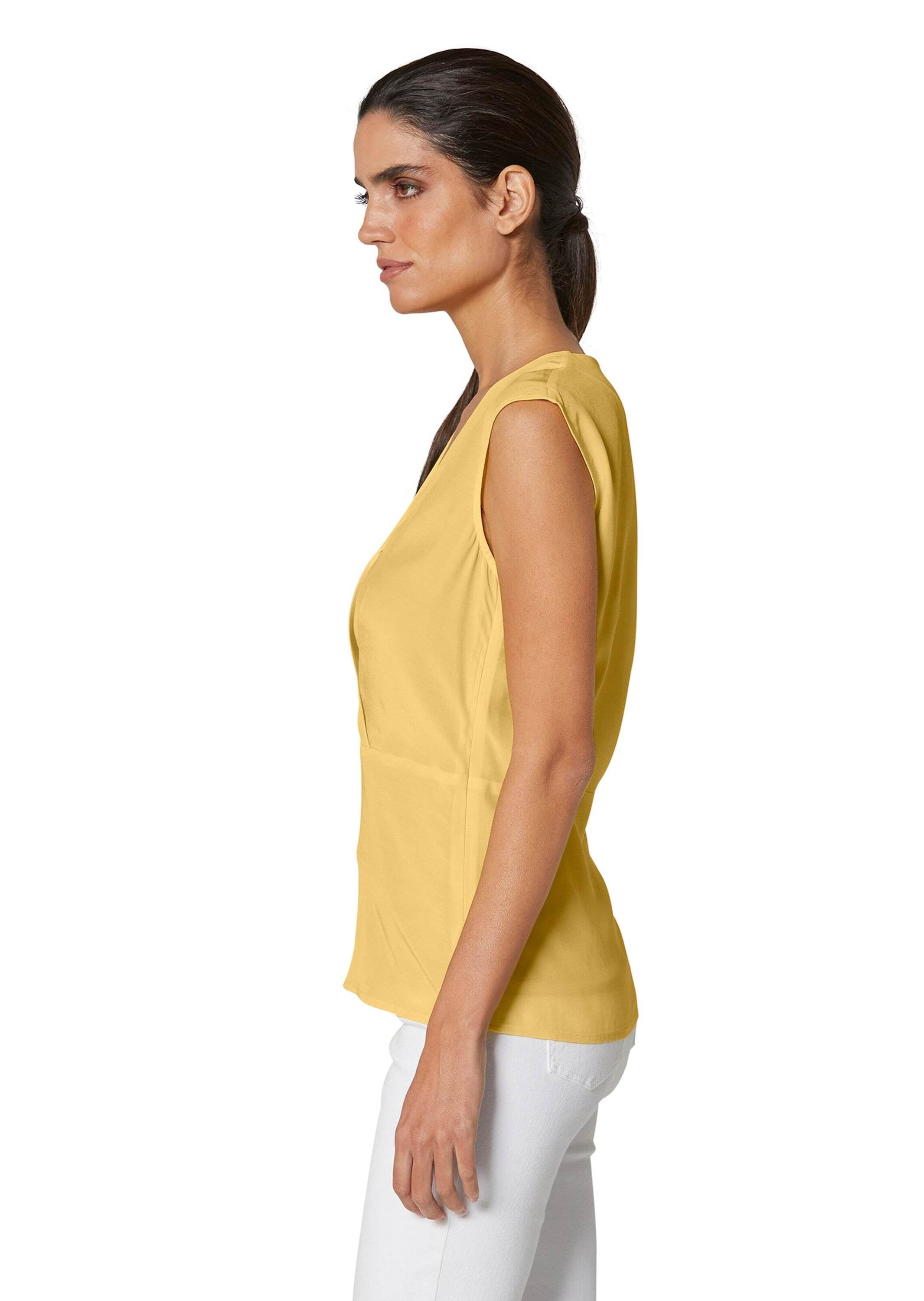 MADELEINE Blusentop »Bluse Bluse mit Schößchen«