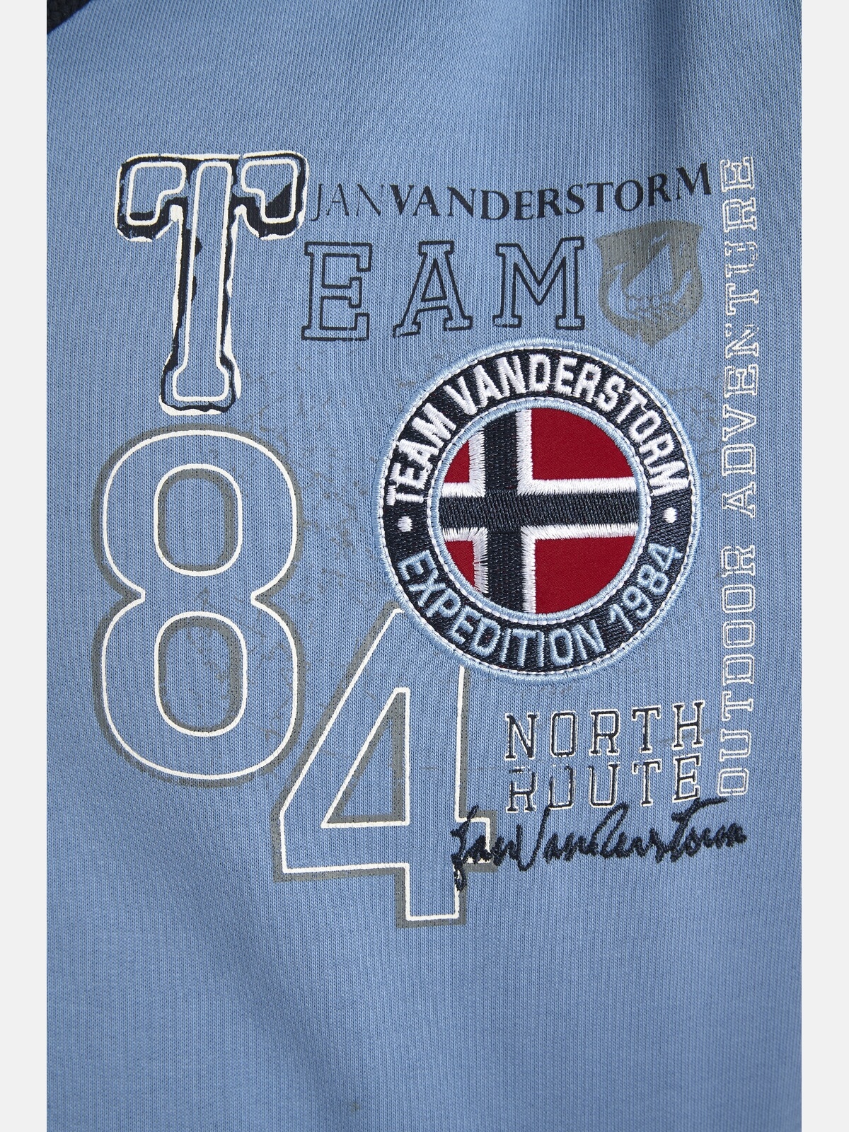 Jan Vanderstorm Kapuzensweatjacke »Sweatjacke HOLVAST«