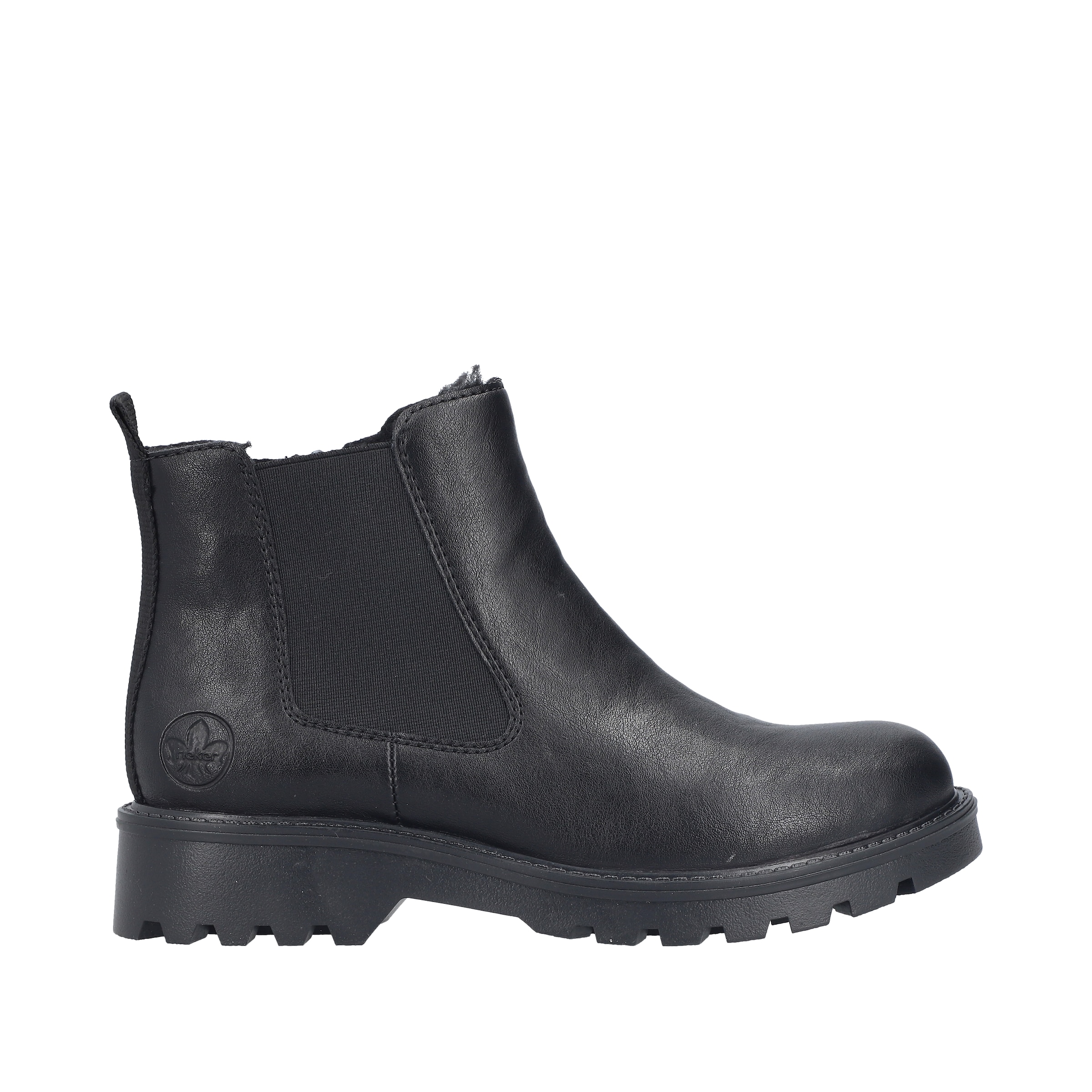 Rieker Chelseaboots  Schlupfboots, Stiefelette, Blockabsatz, mit kuscheligem Warmfutter