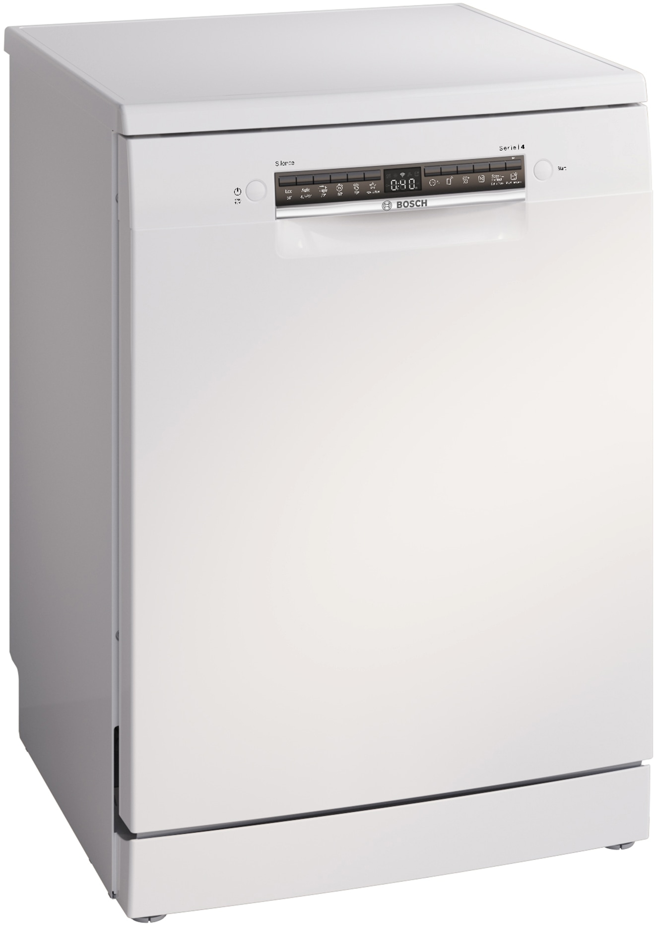 BOSCH Standgeschirrspüler "SMS4HVW14E", B:60cm H:84,5cm T:60cm, weiß, Geschirrspüler, Mit 3-fach Rack Matic, flexible Körbe & Schubladen