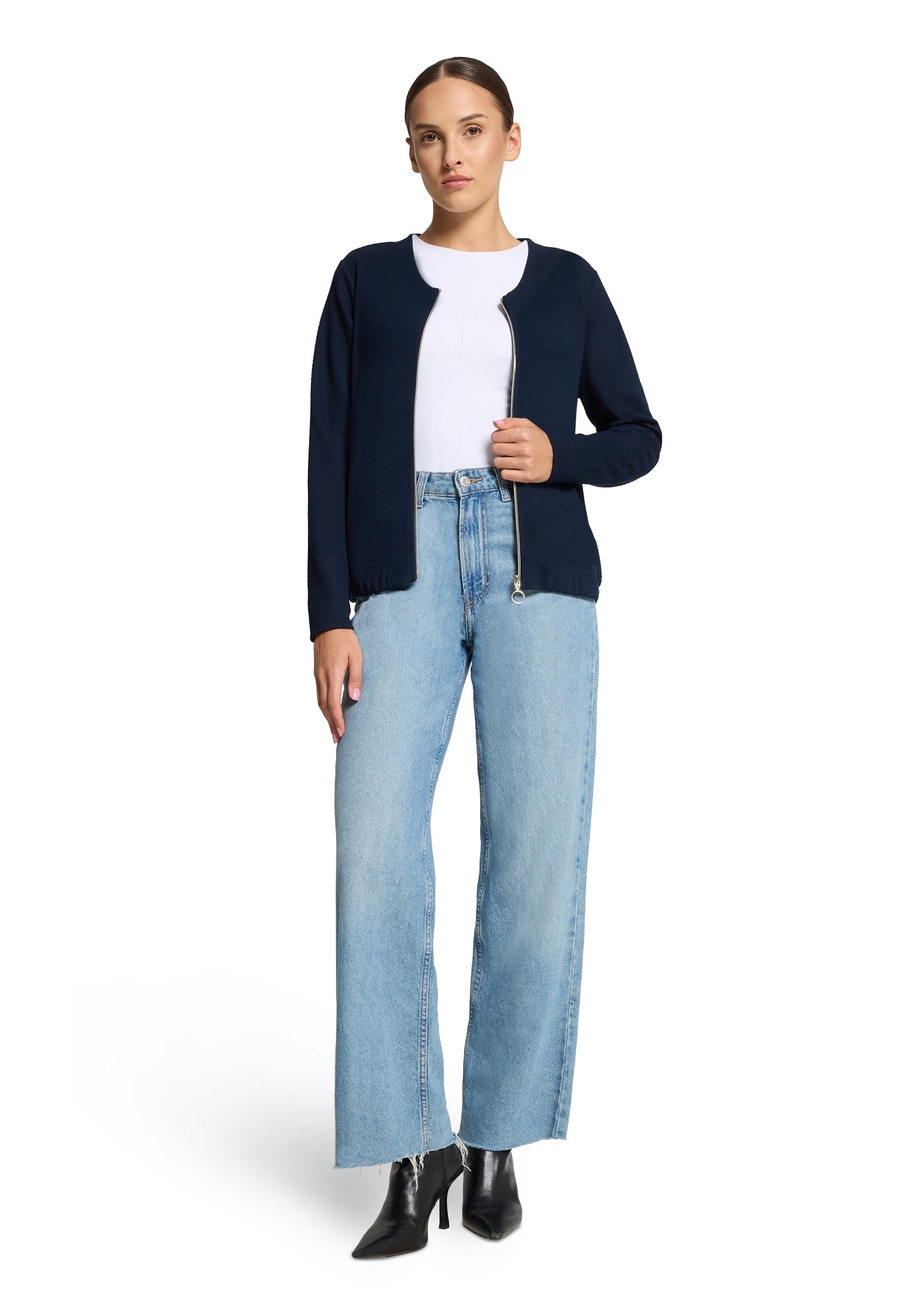 Betty Barclay Sweatjacke »Betty Barclay Damen Shirtjacke mit Struktur«