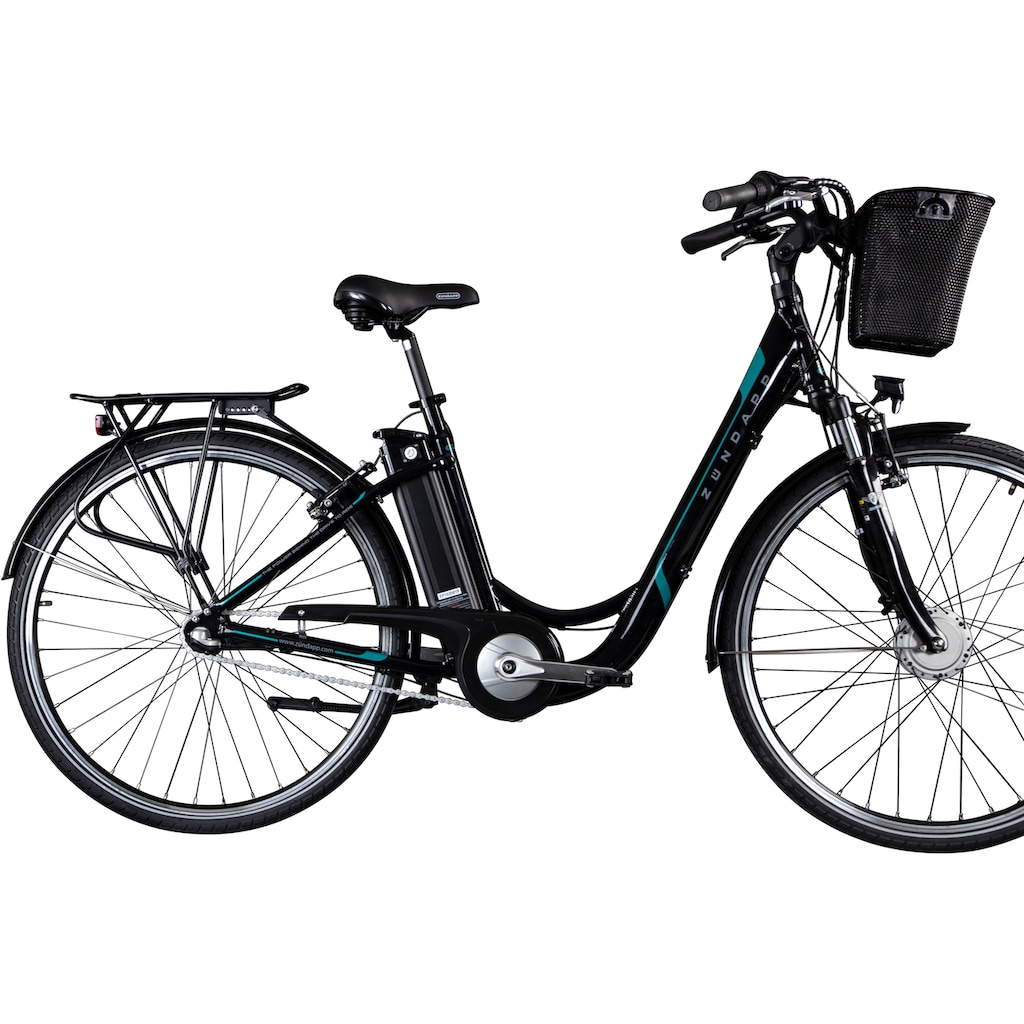 Zündapp E-Bike »Z510«, 3 Gang, Shimano, Nexus SC-3C41, Frontmotor 250 W