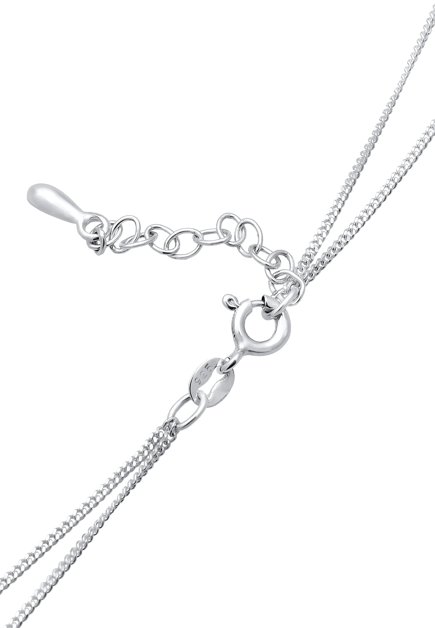 Elli Collierkettchen »Choker Y-Layer Kristalle 925 Silber«