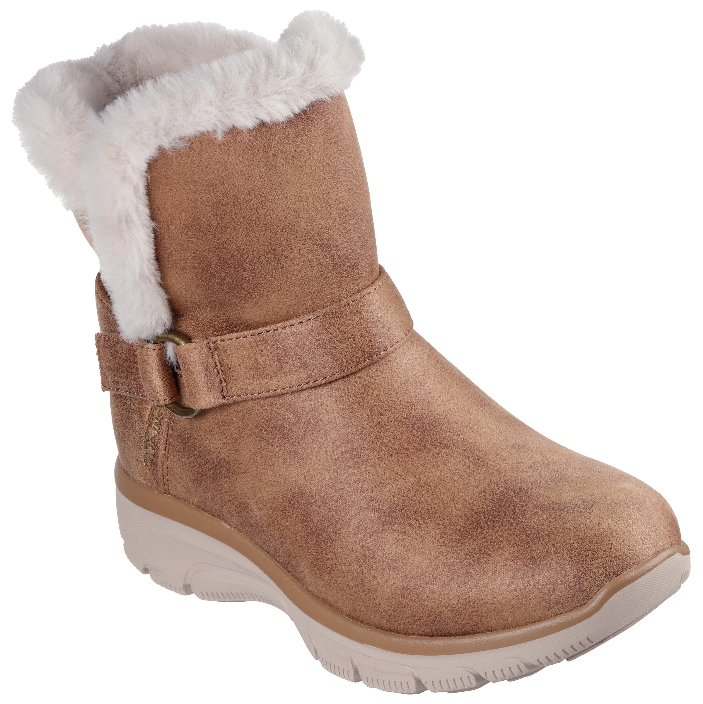 Skechers Winterstiefel »EASY GOING-DREAMERS MOVE«, Schlupfstiefel, Snowboots, Winterschuh mit Slip-Ins Schafteinstieg