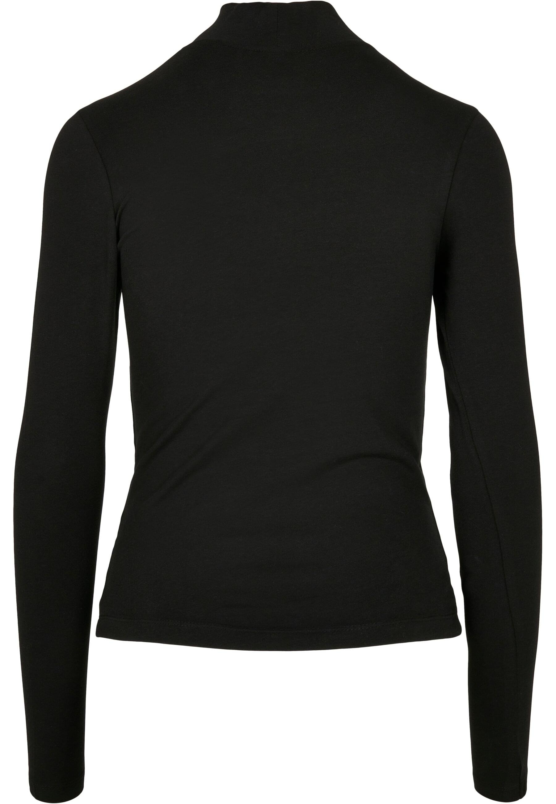 URBAN CLASSICS Langarmshirt "Urban Classics Damen Ladies Cut-Out Turtleneck günstig online kaufen
