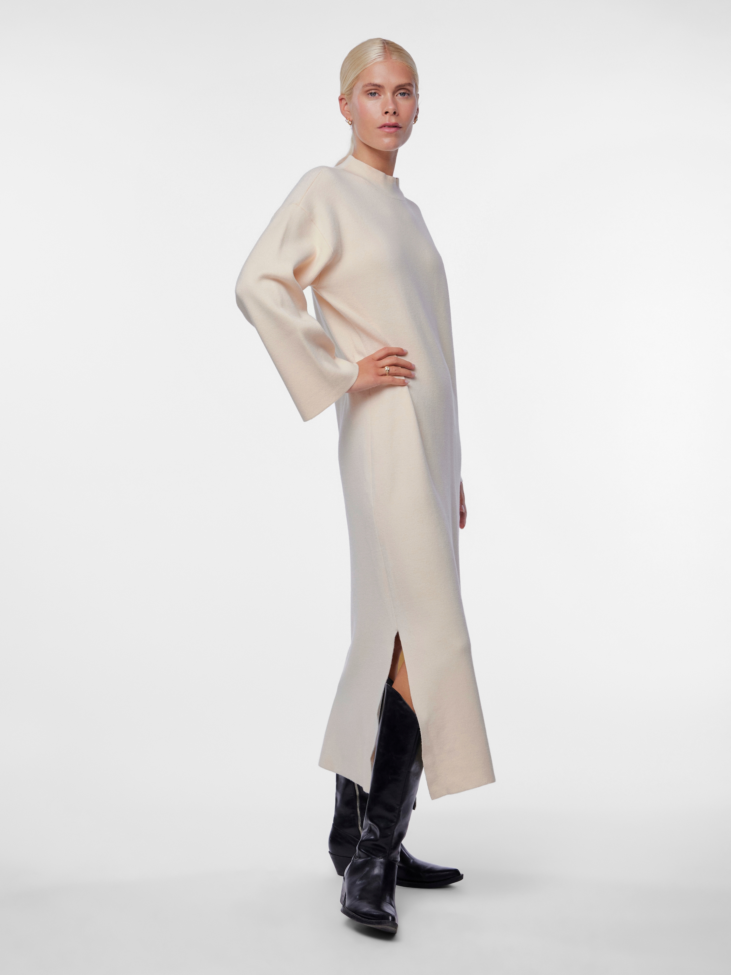 Y.A.S Strickkleid »YASELMA LS LONG KNIT DRESS S. NOOS«