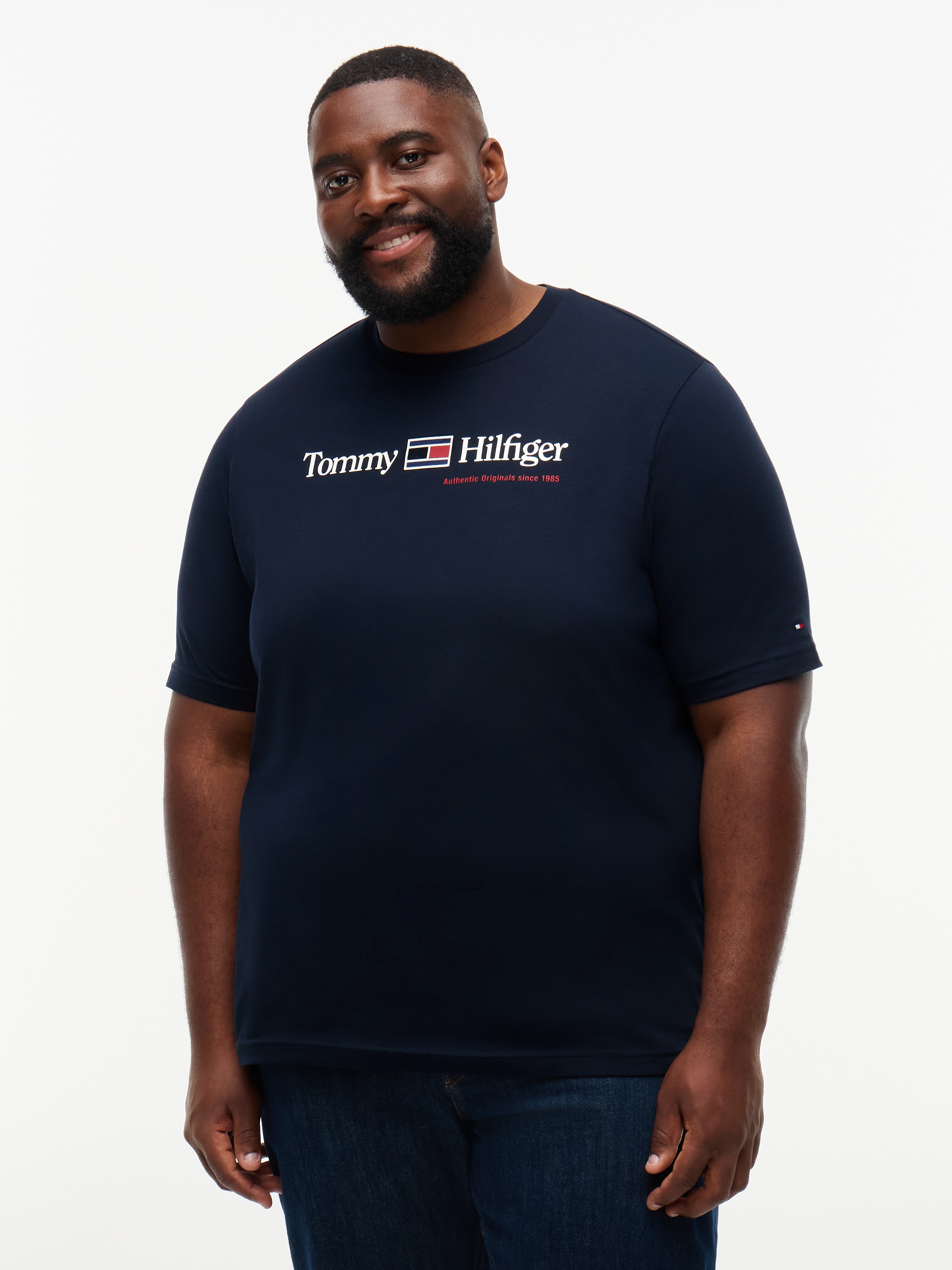 Tommy Hilfiger Big & Tall T-Shirt "BT-BRAND LOVE RWB GRAPHIC" Große Größen