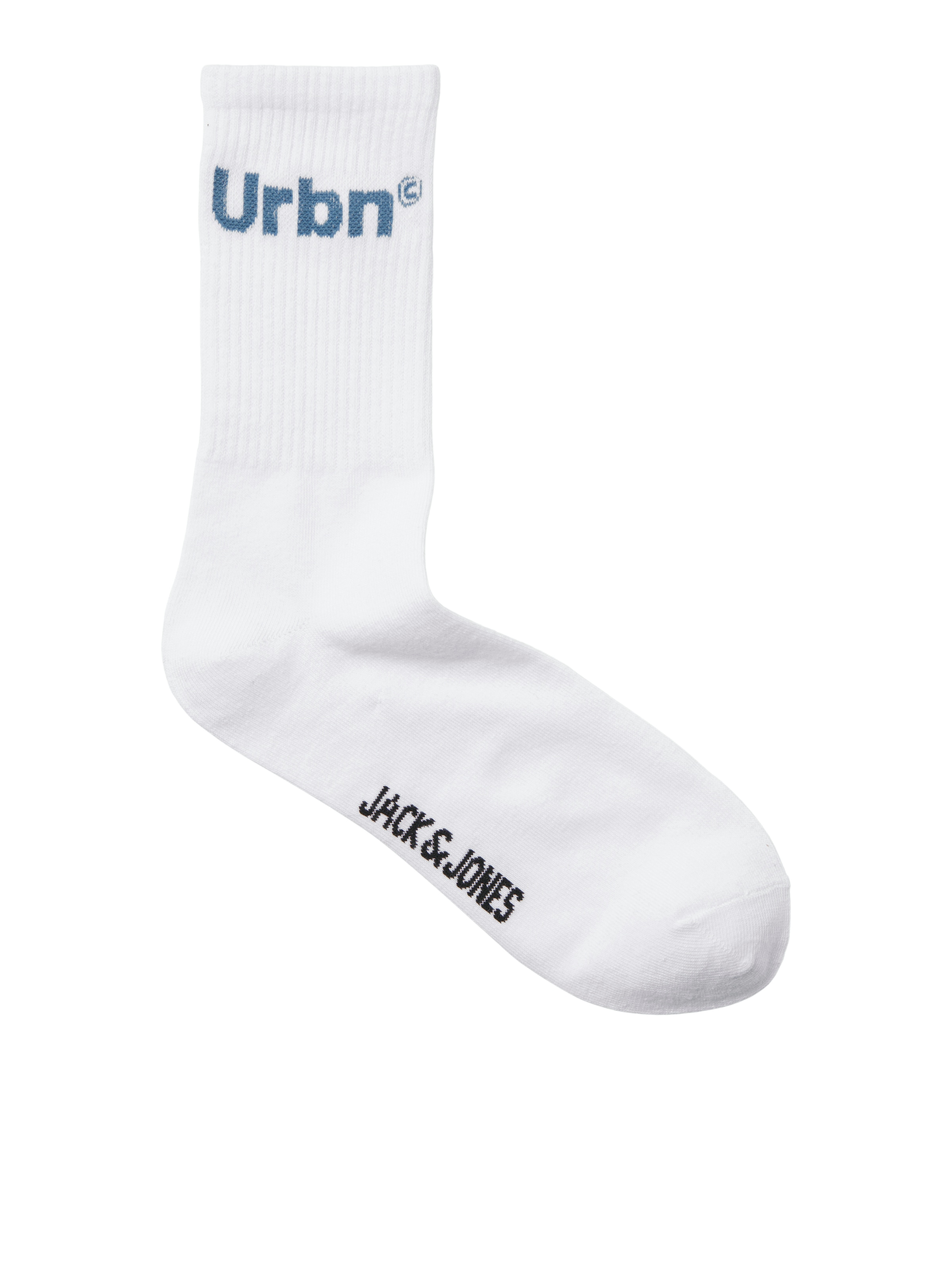 Jack & Jones Freizeitsocken »JACURBN TENNIS SOCKS 3 PACK SN«, (Packung, 3 Paar), mit Schriftzug