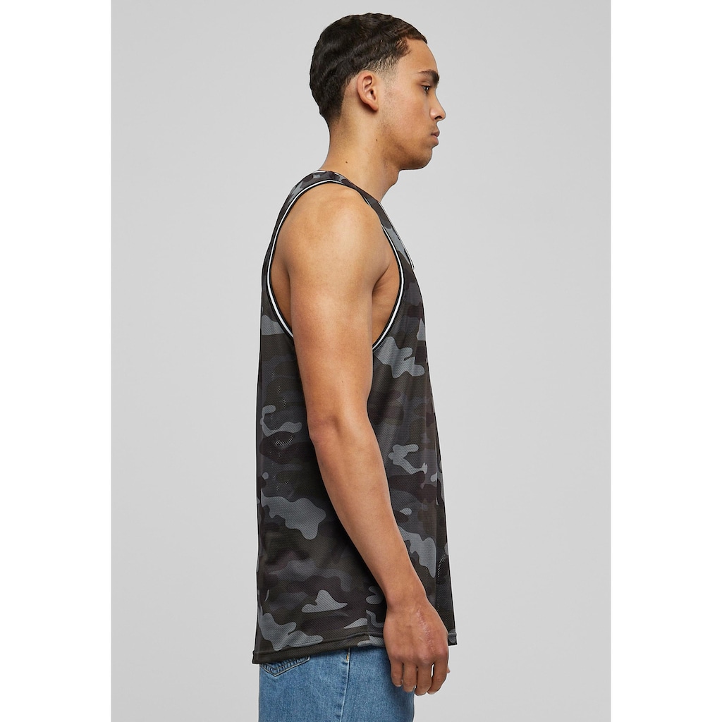 URBAN CLASSICS Tanktop »Urban Classics Herren Camo Mesh Tanktop«, (1 tlg.)