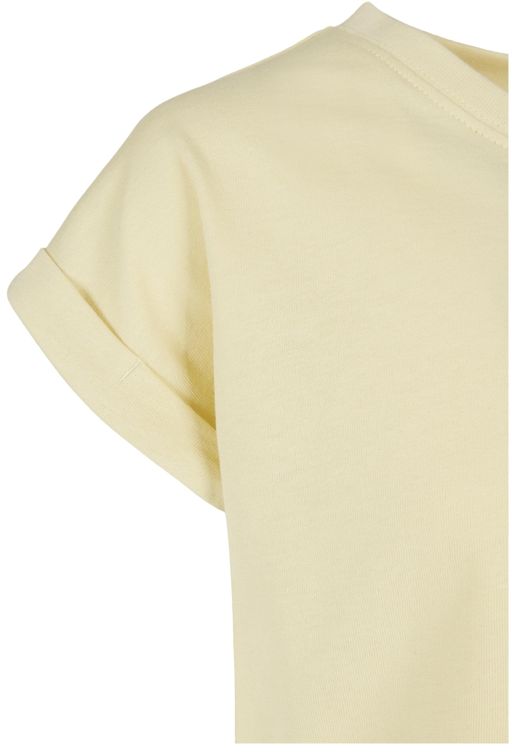 URBAN CLASSICS T-Shirt »Urban Classics Damen Girls Organic Extended Shoulder Tee«, (1 tlg.)