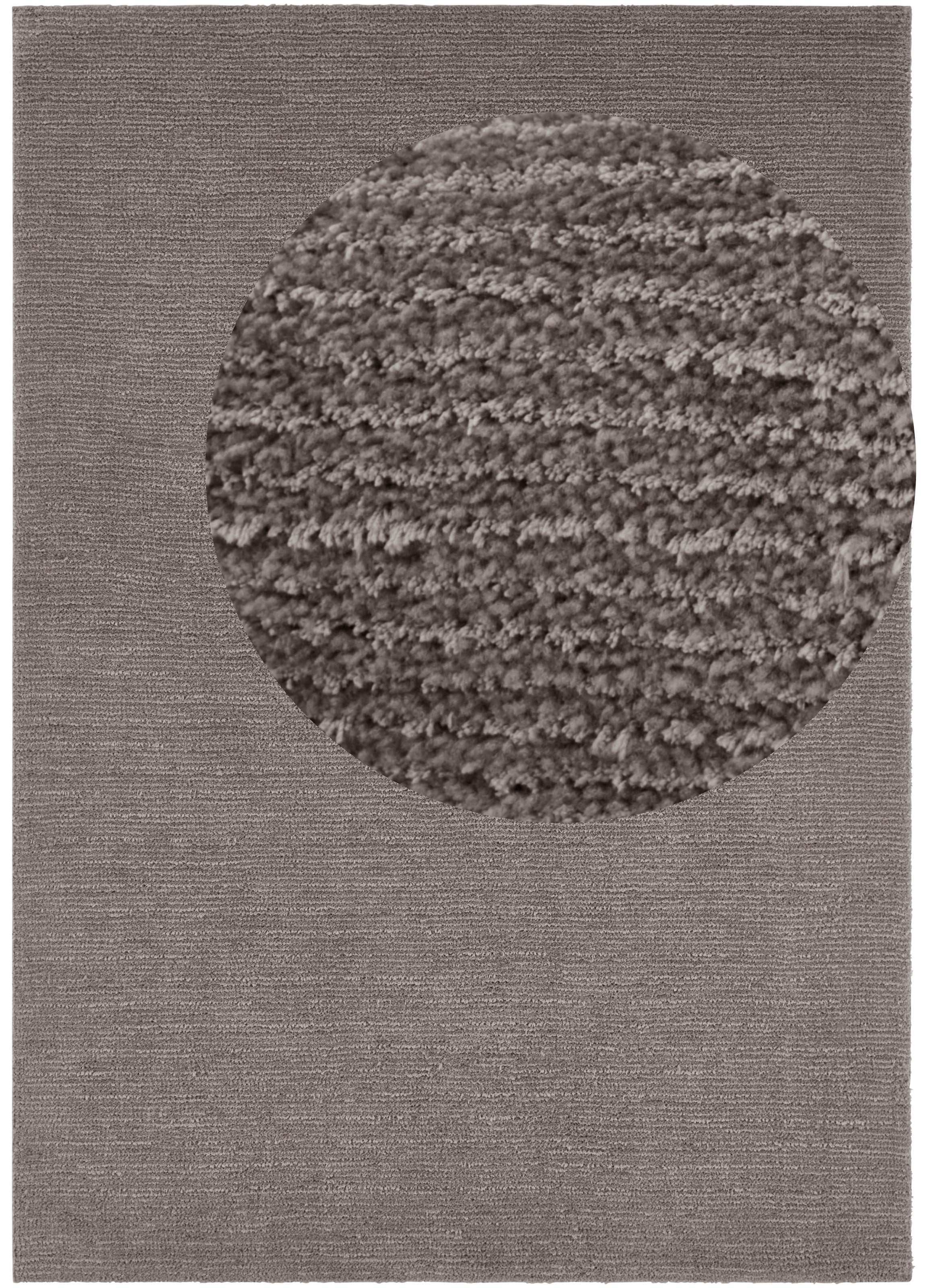 HANSE Home Teppich »Supersoft«, rechteckig, 10 mm Höhe, Kurzflor, Läufer Modern, Einfarbig, Wohnzimmer, Schlafzimmer