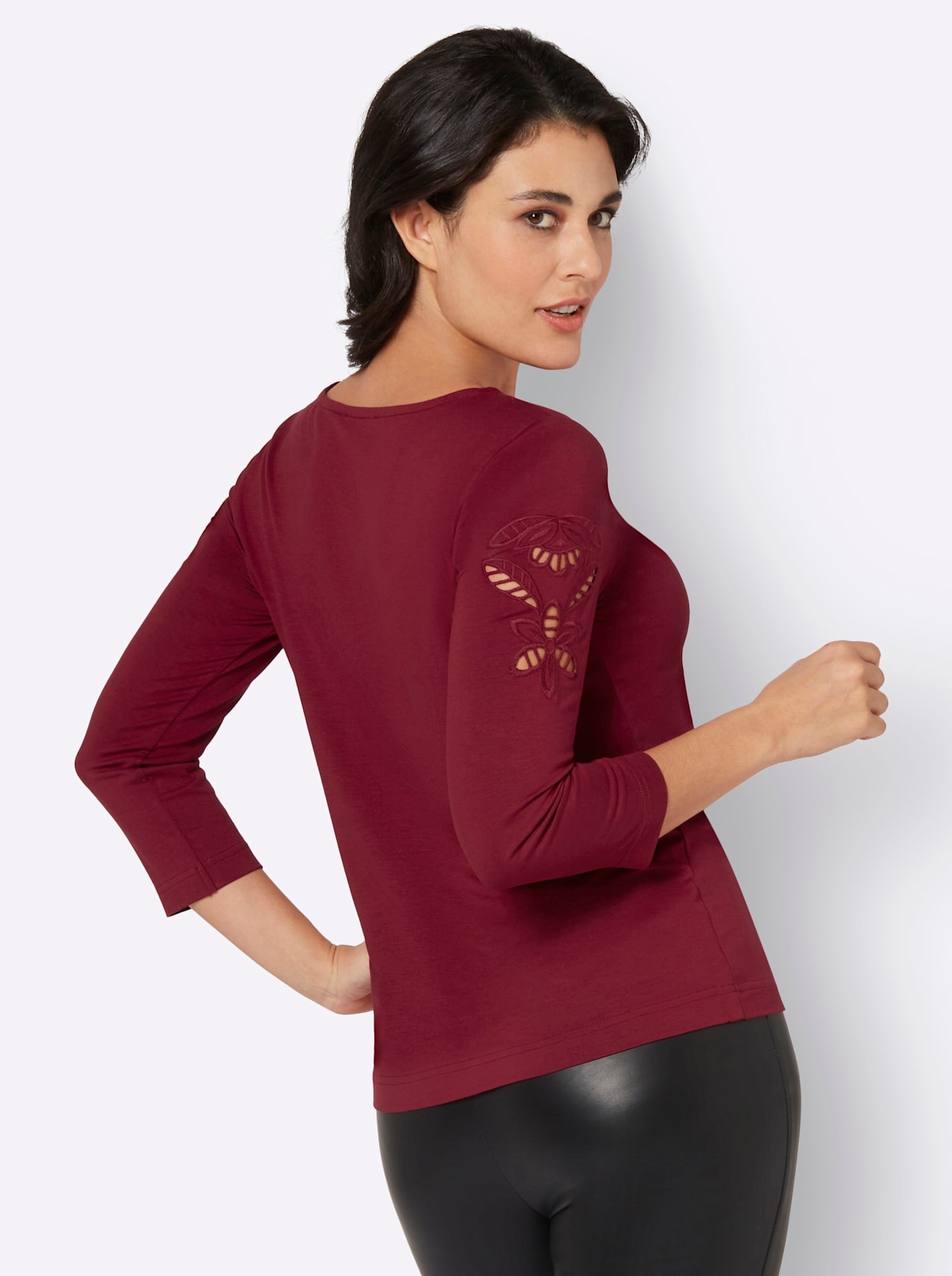 creation L Rundhalsshirt »Shirt«, (1 tlg.)
