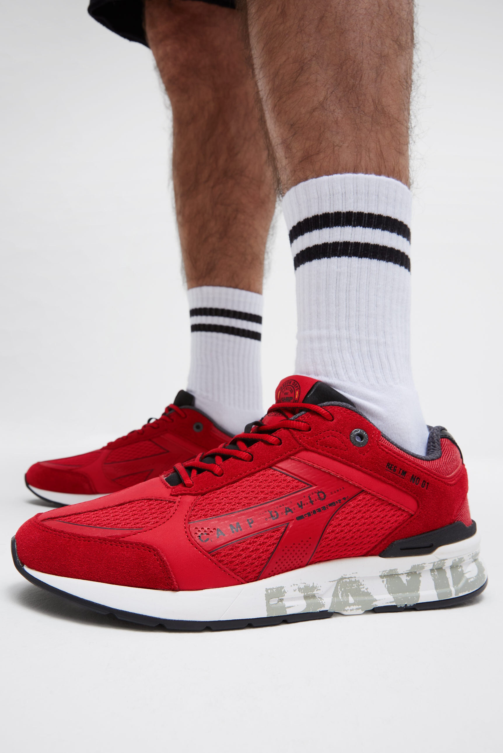 CAMP DAVID Sneaker  mit gepolstertem Einstieg