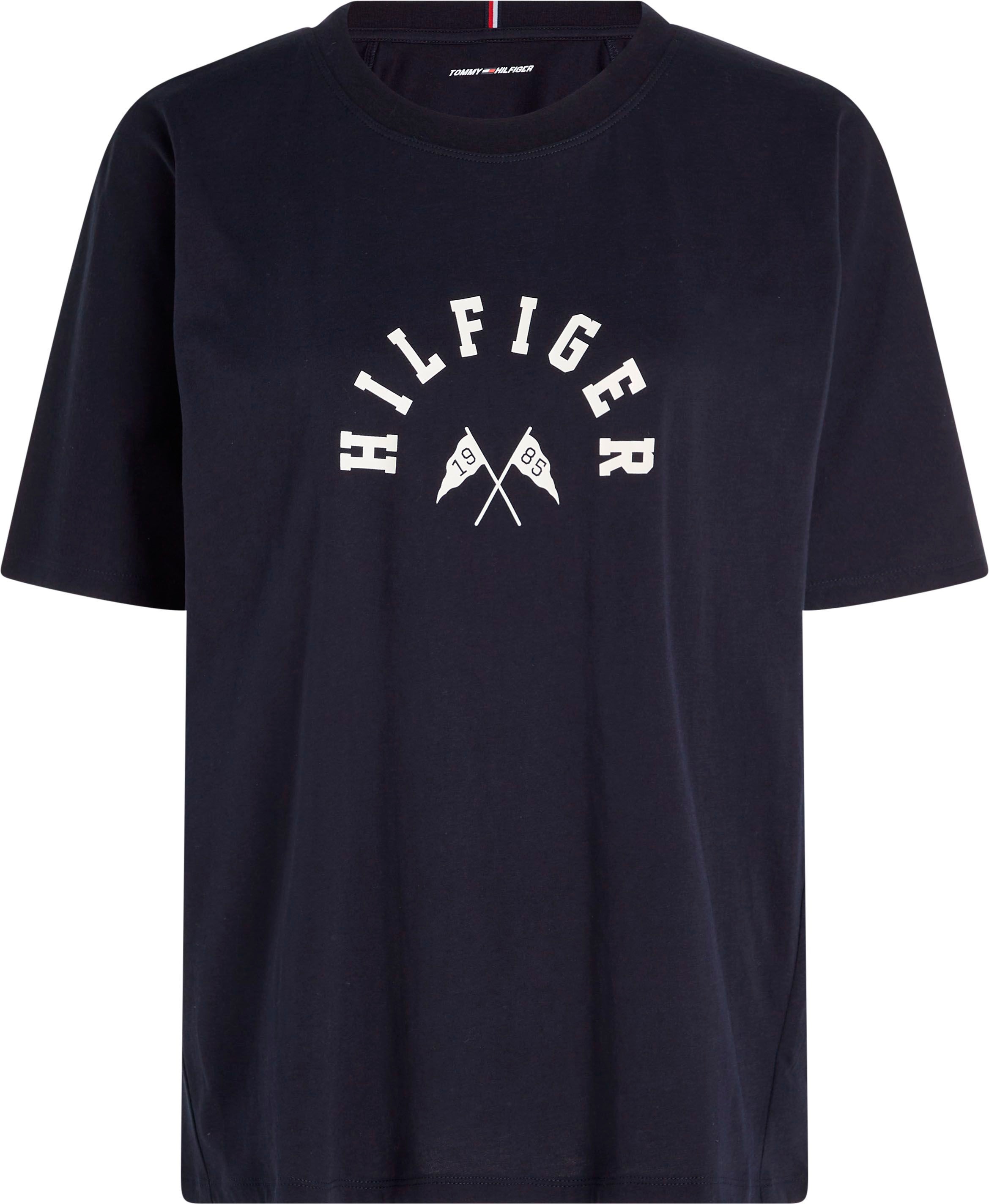 Rundhalsshirt »RELAXED GRAPHIC C-NK TEE«, mit Tommy Hilfiger Sport Markenlabel