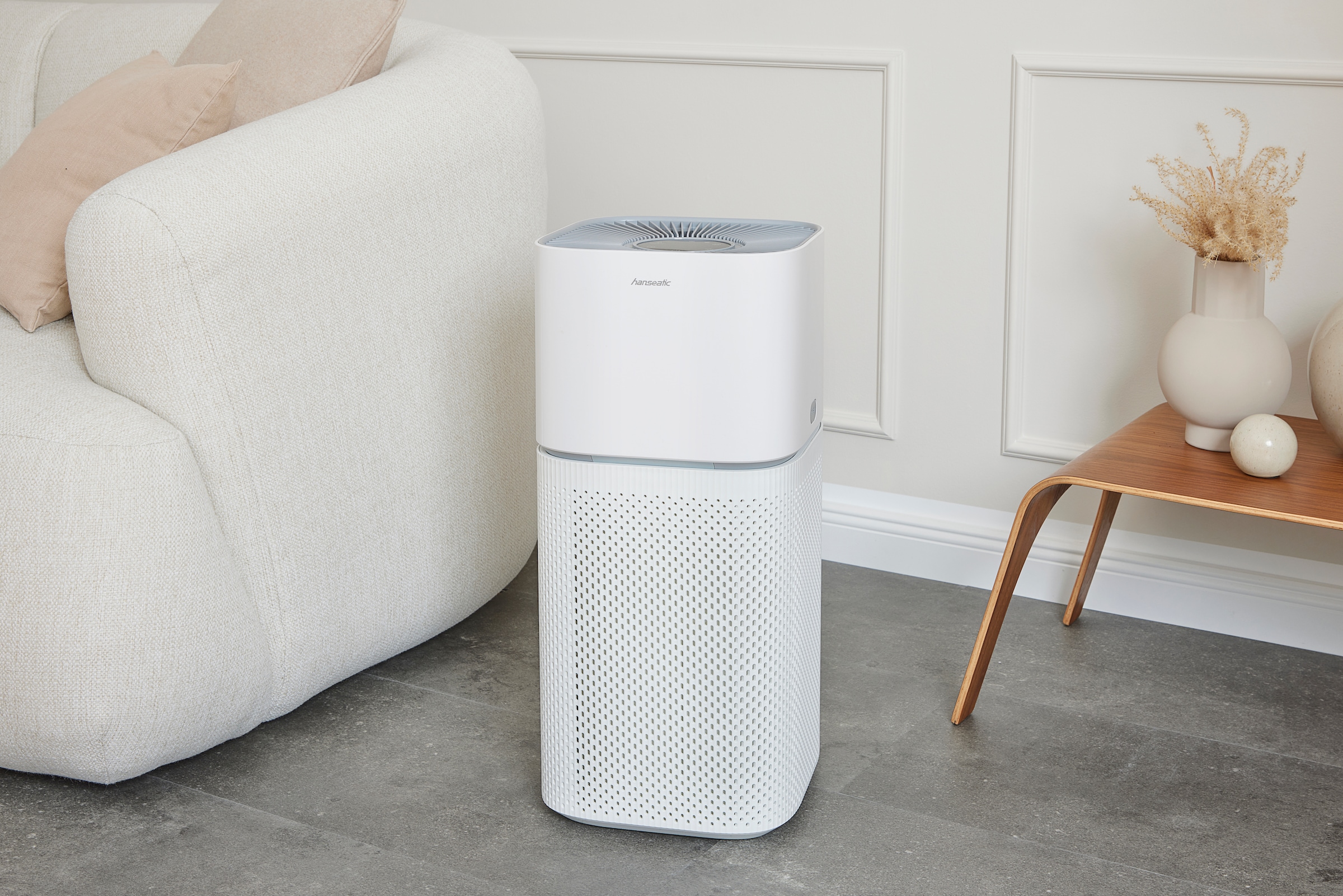 Hanseatic Luftreiniger »»KJ400« mit Digitalanzeige«, für 48 m² Räume, 35W, Top Filtersystem für Allergiker mit Ionentechnologie