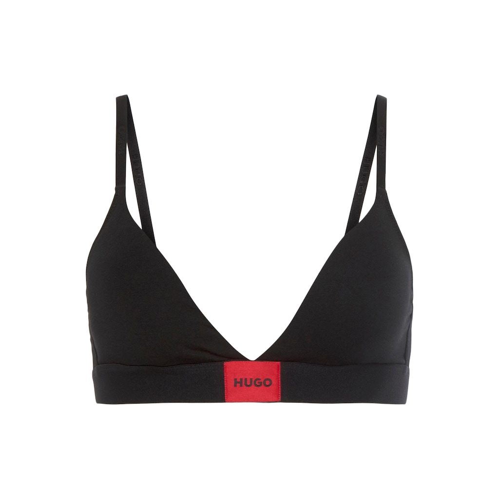 HUGO Underwear Triangel-BH »TRIANGLE RED LABEL«, mit Logobund